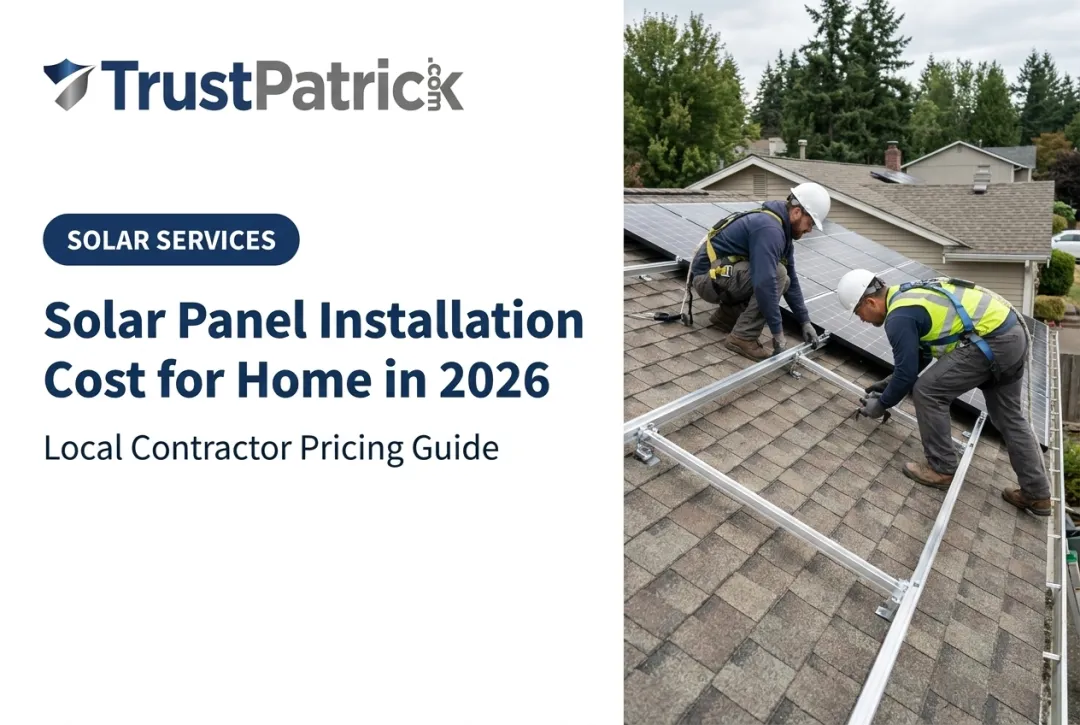 Solar Panel Installation Cost for Home in 2026