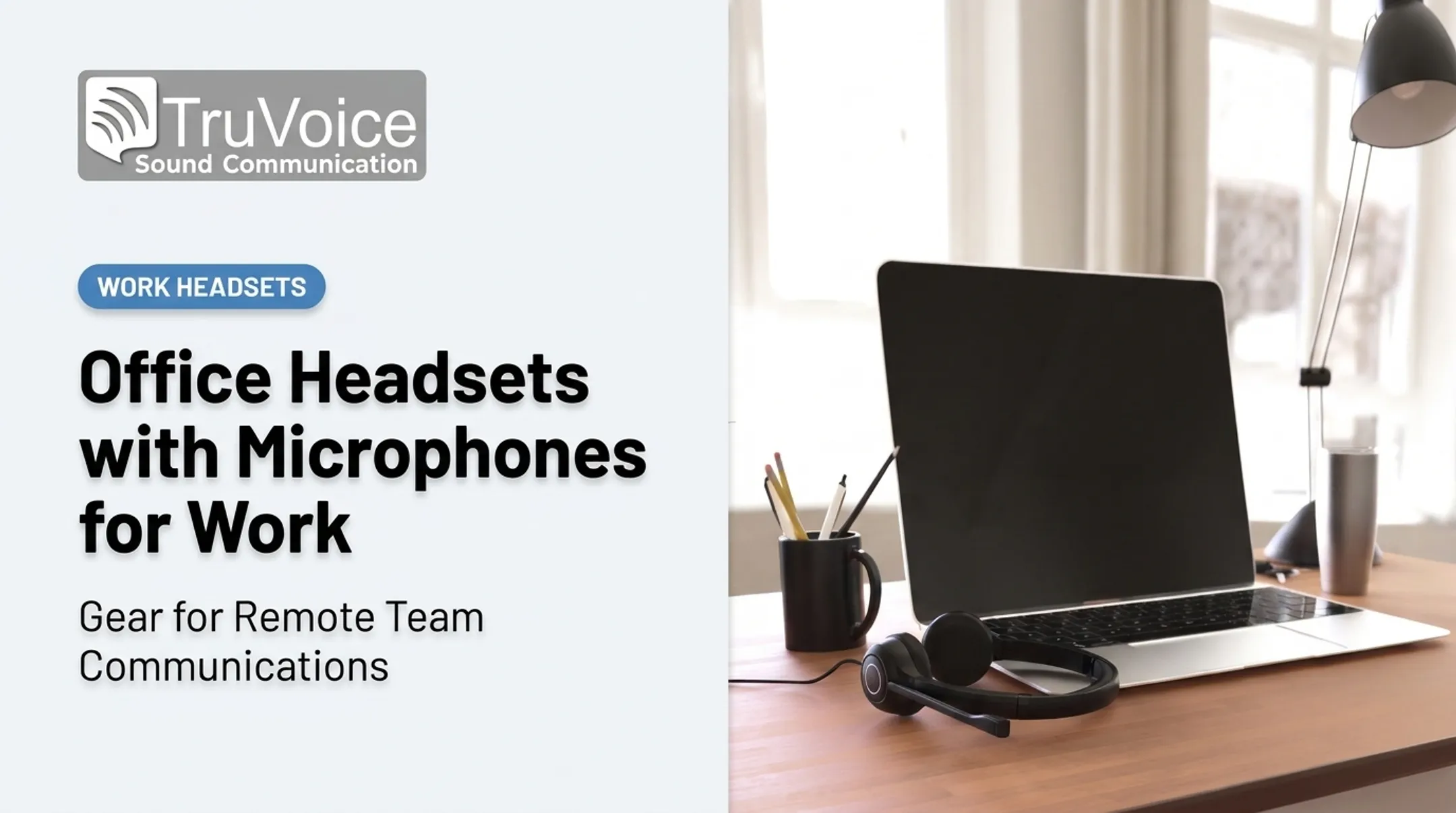Office Headsets with Microphones for Work