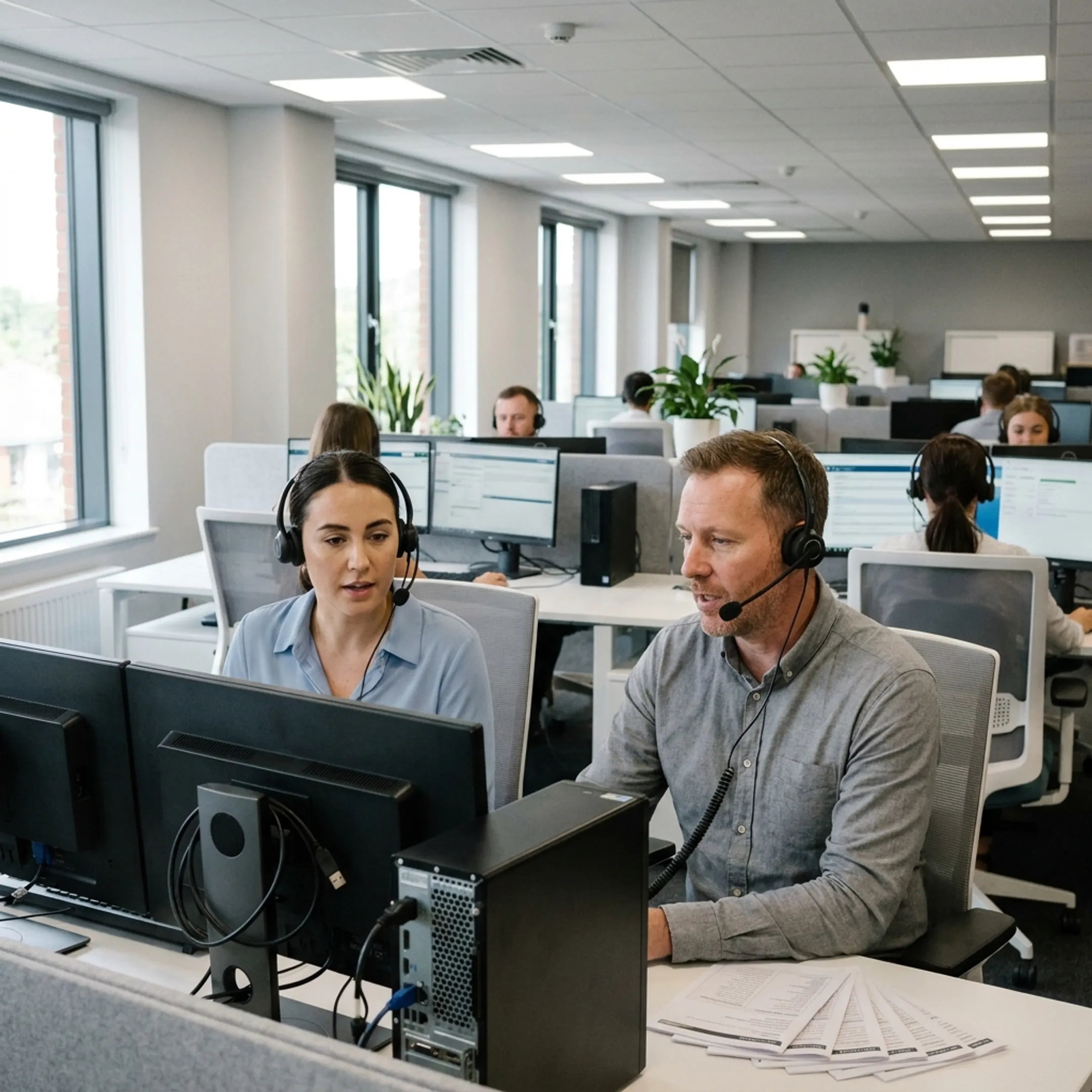 Call Centers and Contact Centers