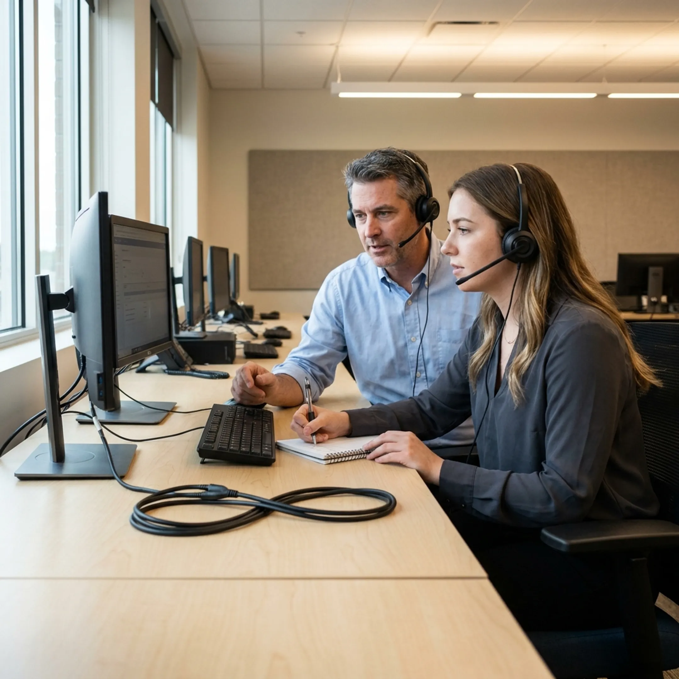 Call Center Training and Supervision