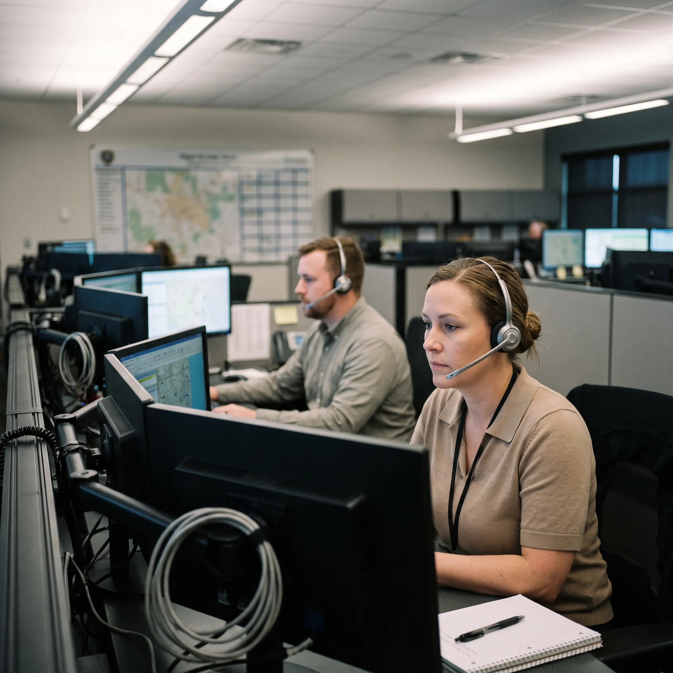 911 Emergency Dispatch Centers