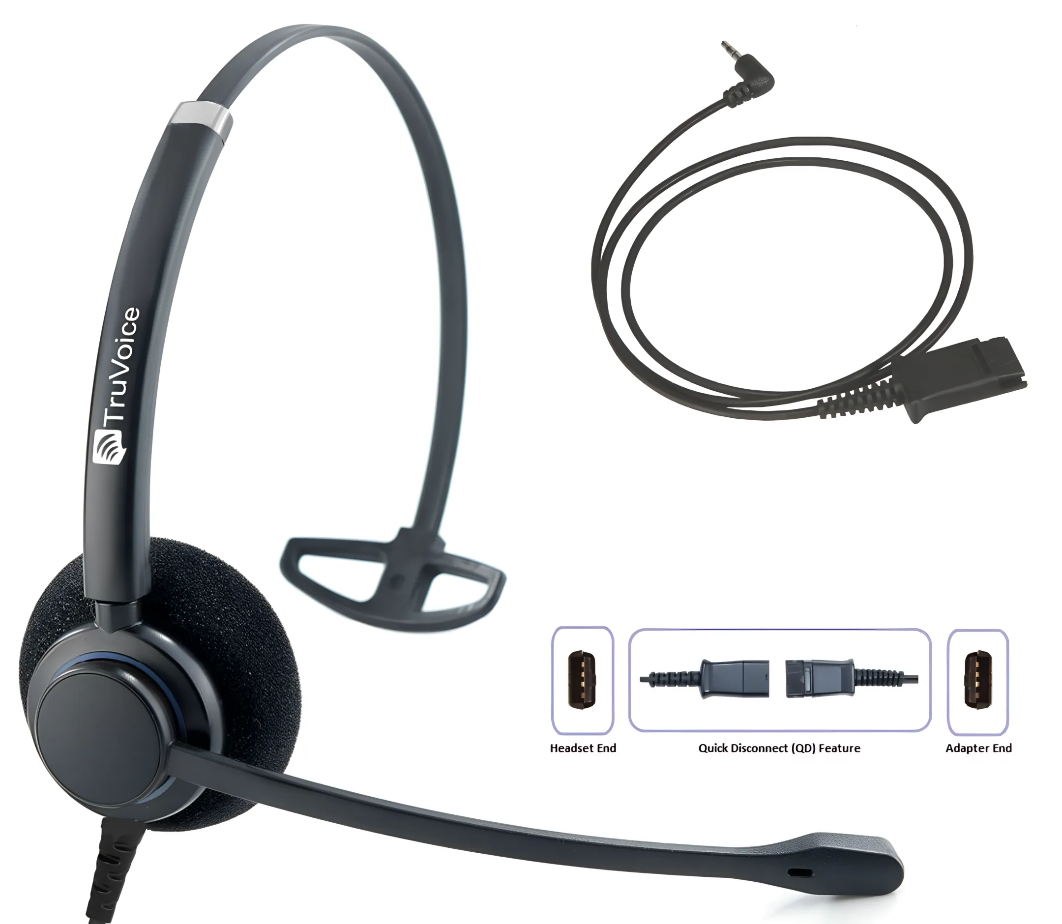 TruVoice HD-150 Double Ear Noise Canceling Headset