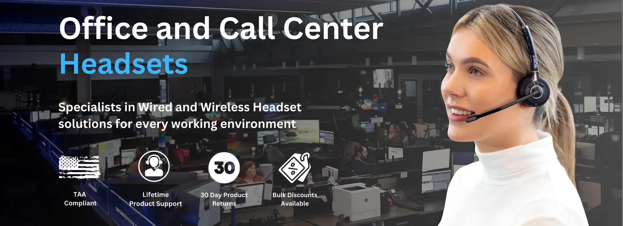 Call Center and Office Headsets