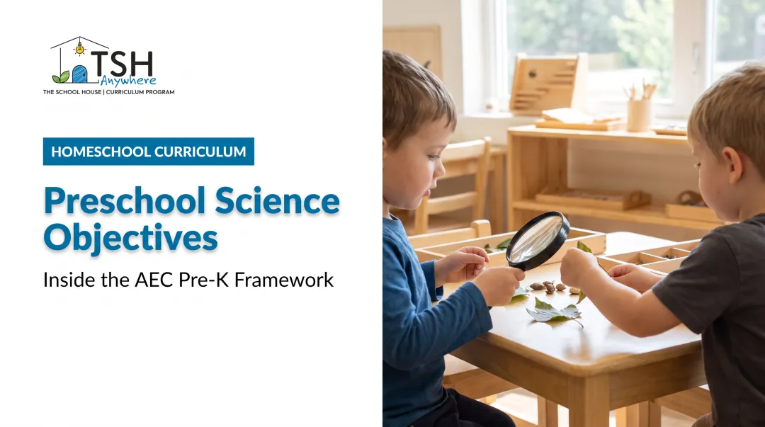 Preschool Science Objectives