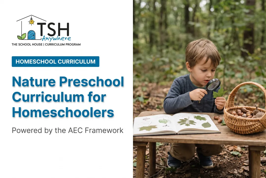 Nature Preschool Curriculum for Homeschoolers
