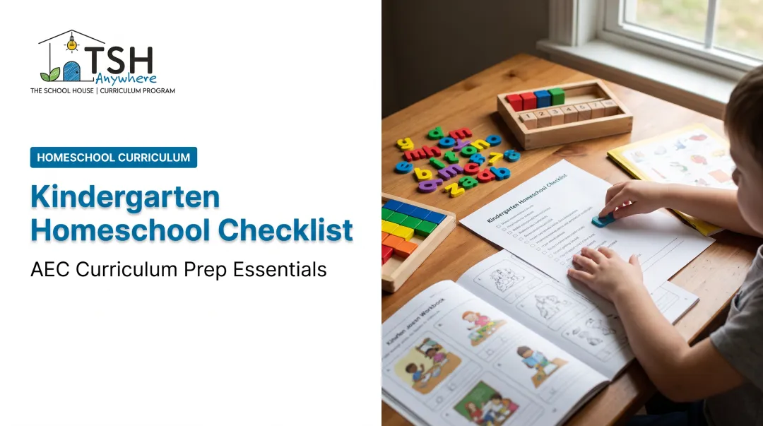 Kindergarten Homeschool Checklist