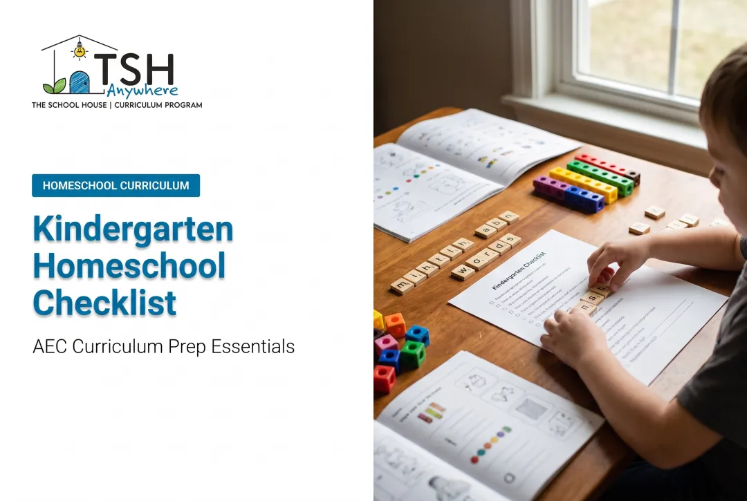 Kindergarten Homeschool Checklist