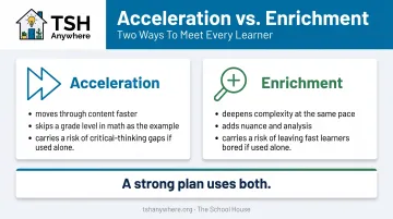 Acceleration versus enrichment strategies comparison for gifted student curriculum