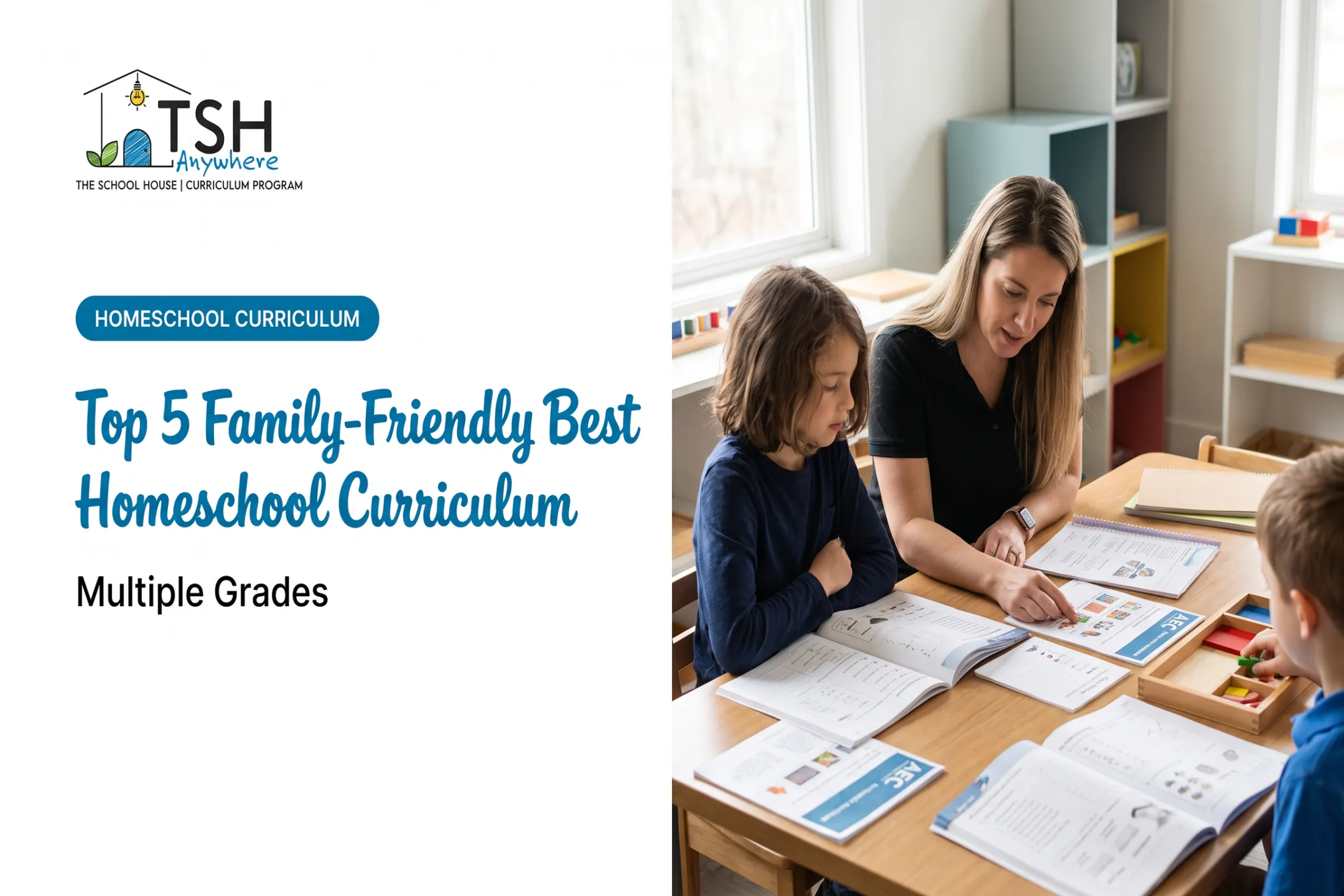 Top 5 Family-Friendly Best Homeschool Curriculum for Multiple Grades