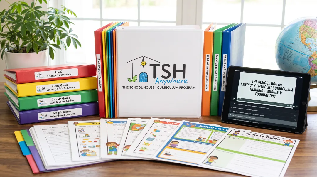 American Emergent Curriculum materials and educator training films for homeschoolers