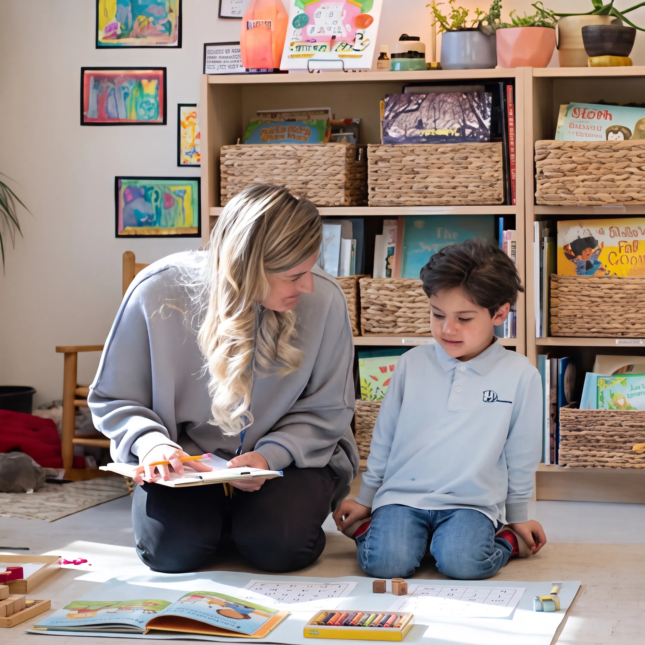 Hands-on preschool learning activity