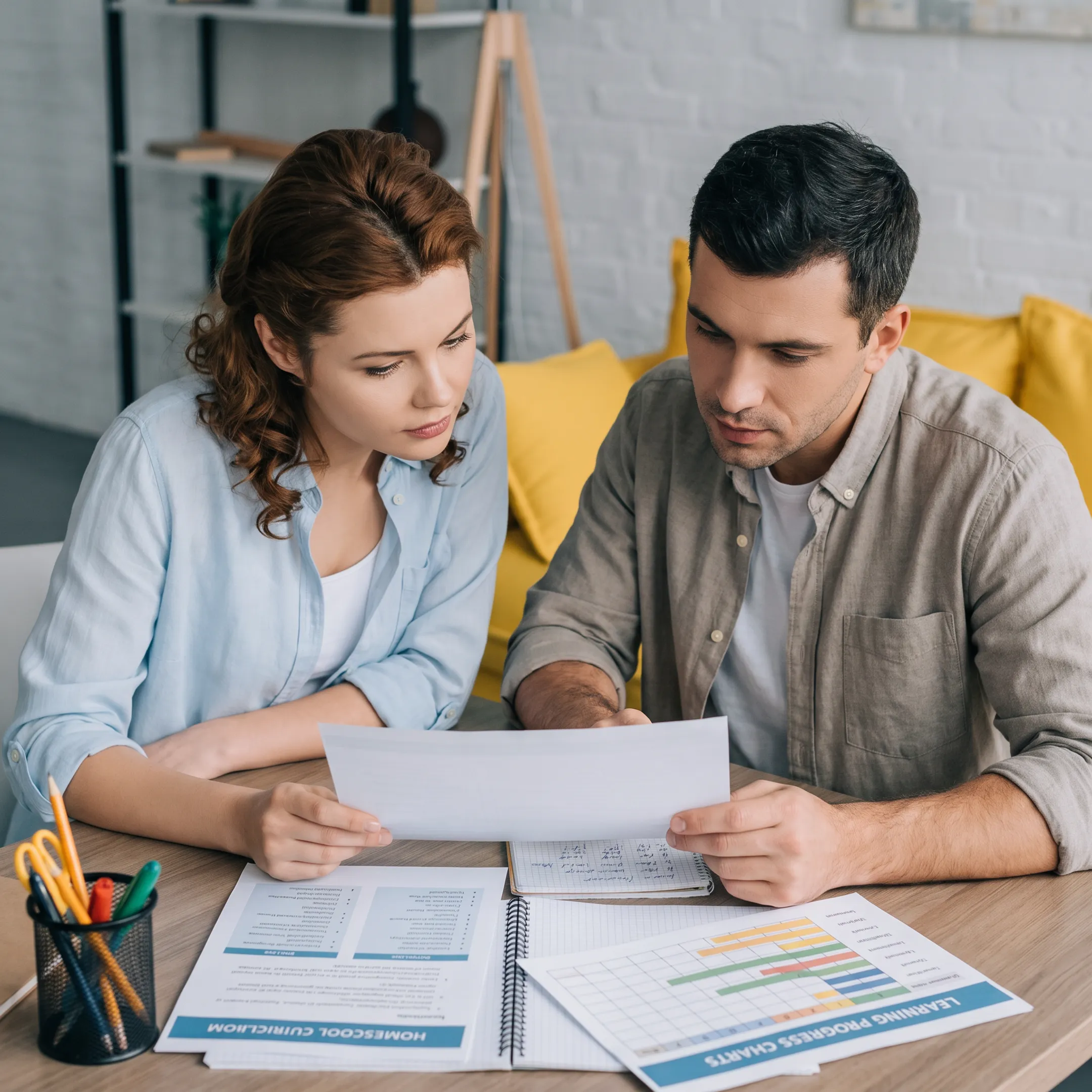 Parent planning homeschool support with a tutor