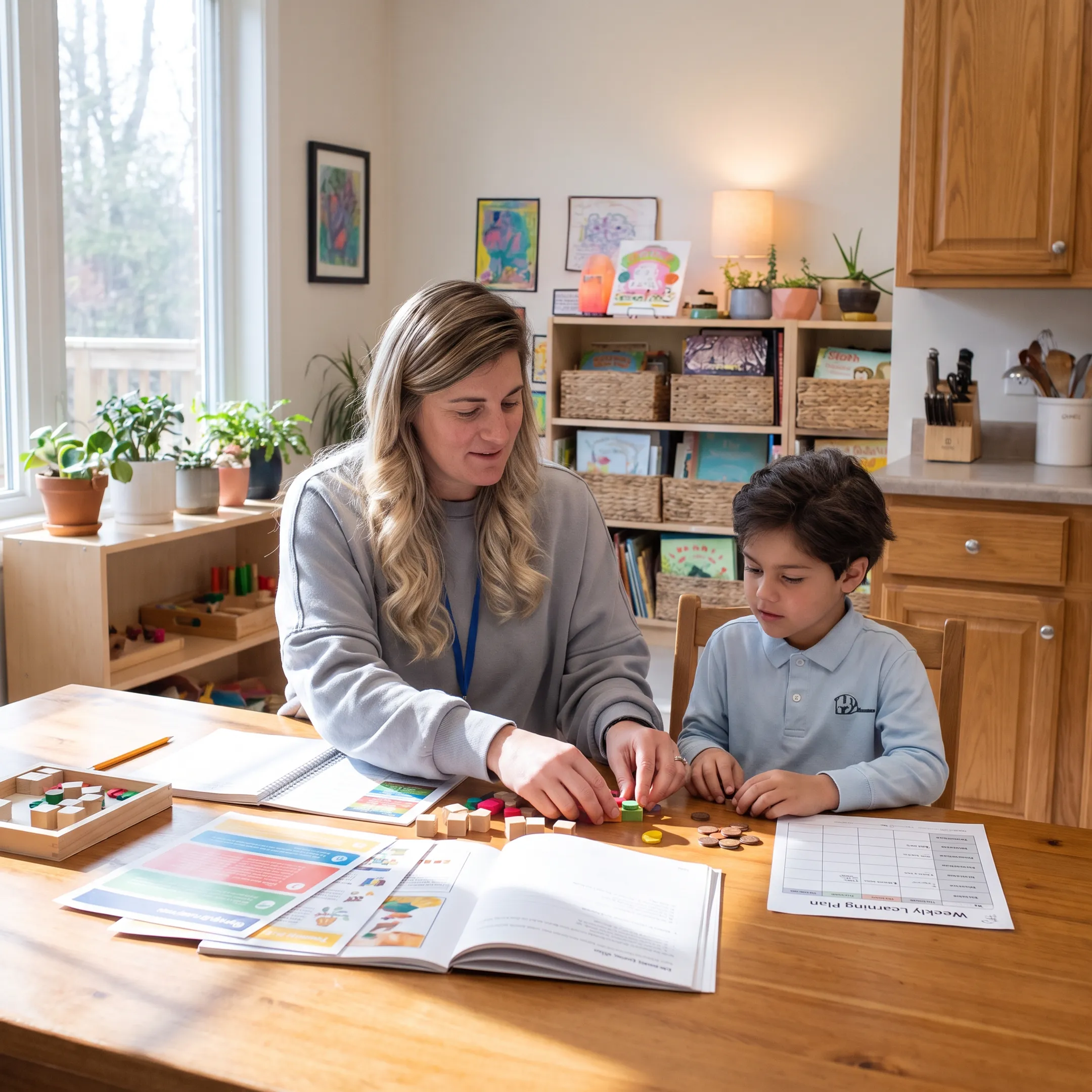 Hands-on homeschool curriculum materials