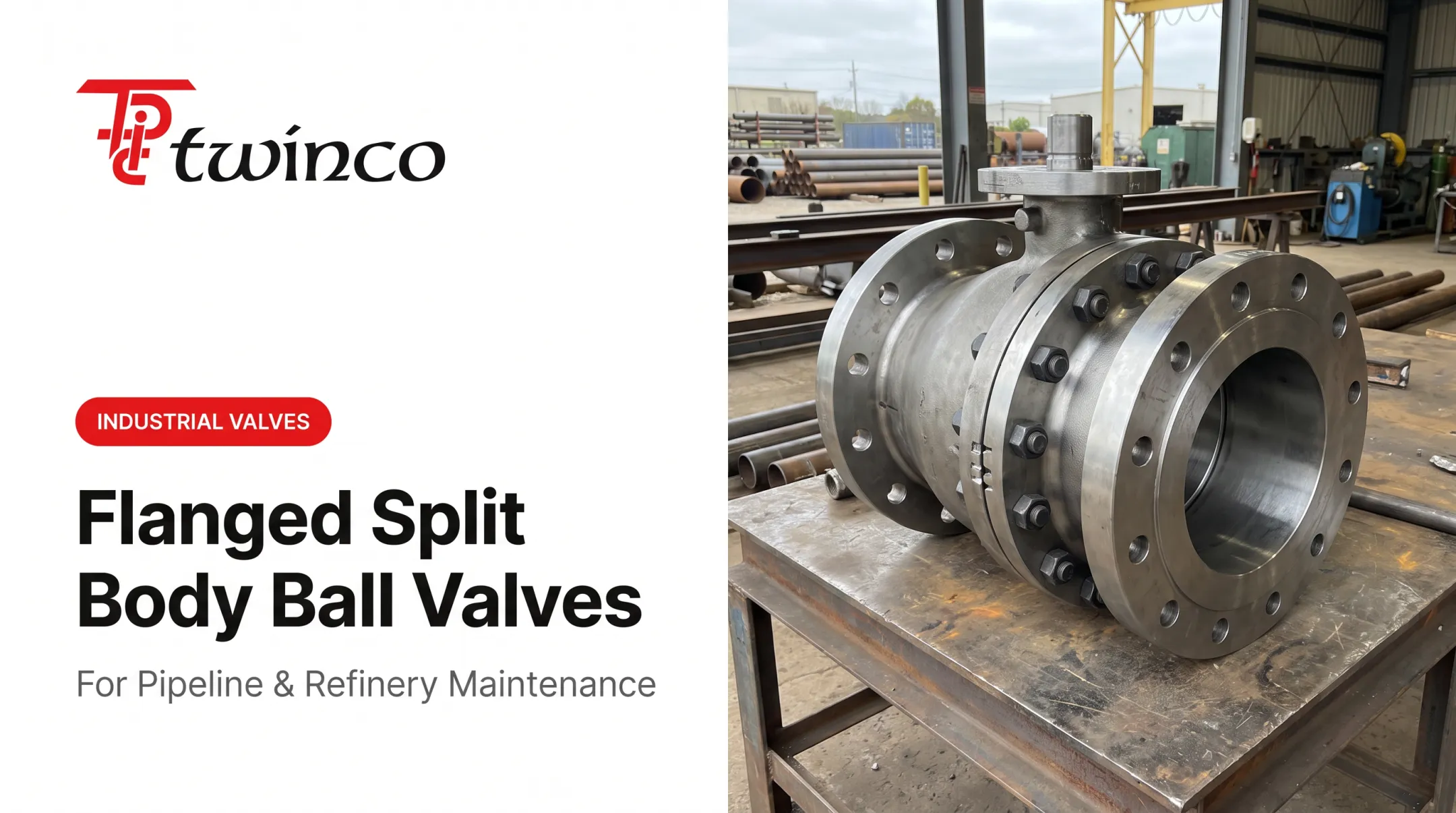 Flanged Split Body Ball Valves