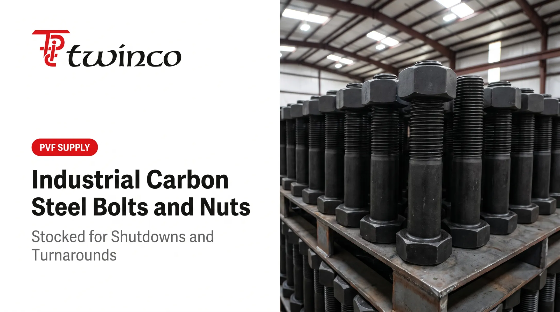 Industrial Carbon Steel Bolts and Nuts
