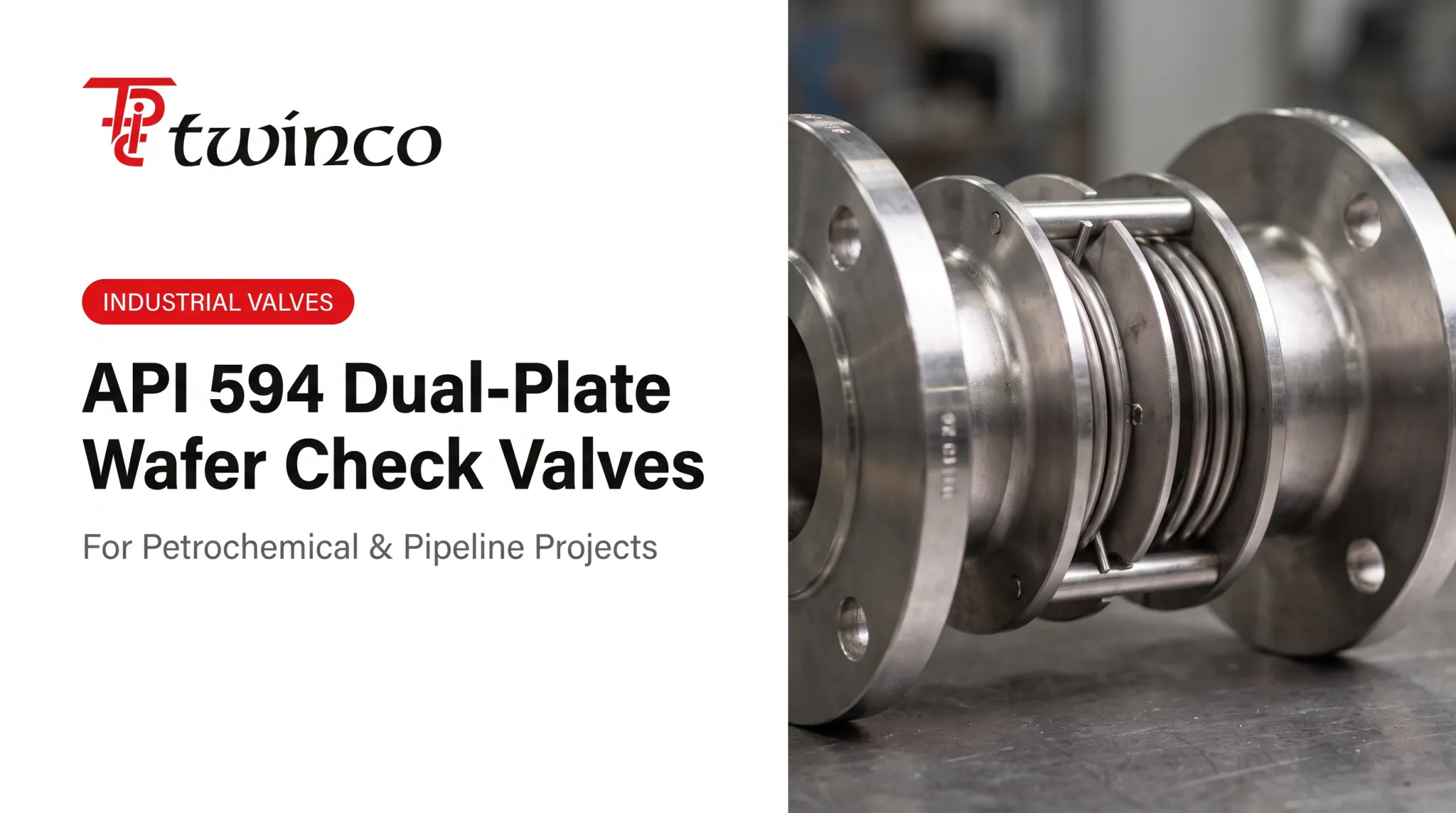 API 594 Dual-Plate Wafer Check Valves