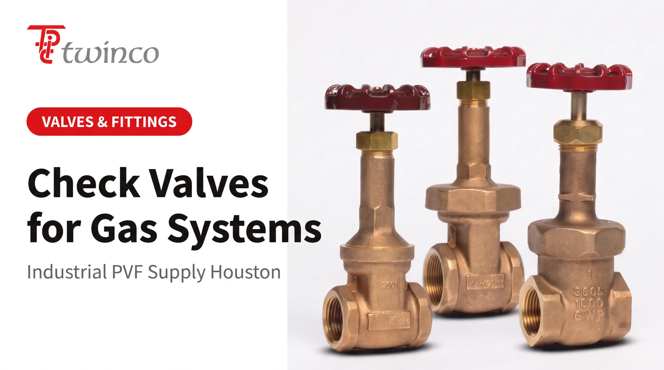 Check Valves for Gas Systems