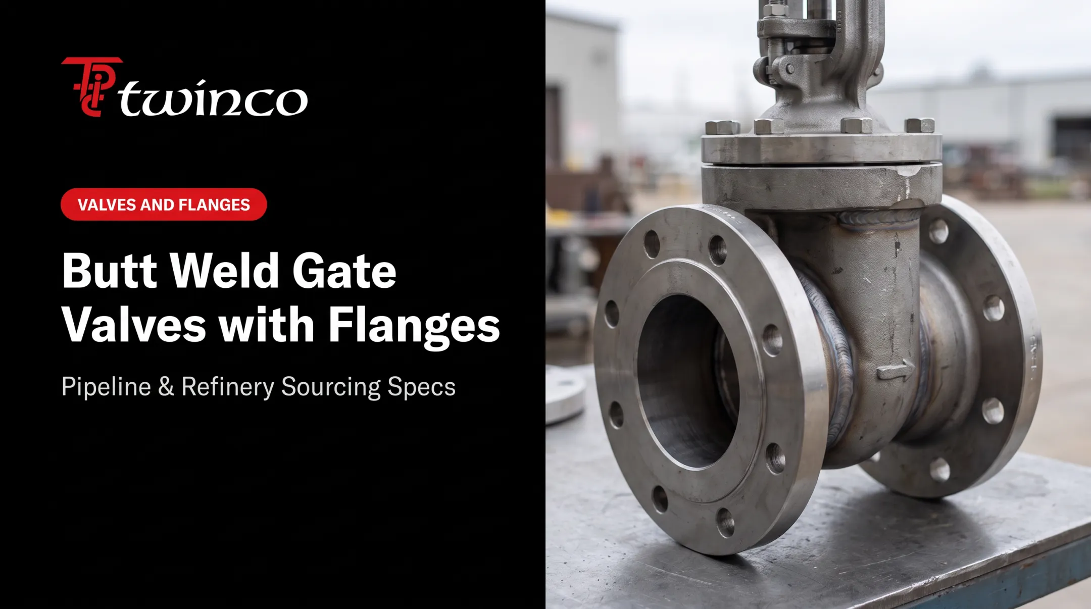 Butt Weld Gate Valves with Flanges