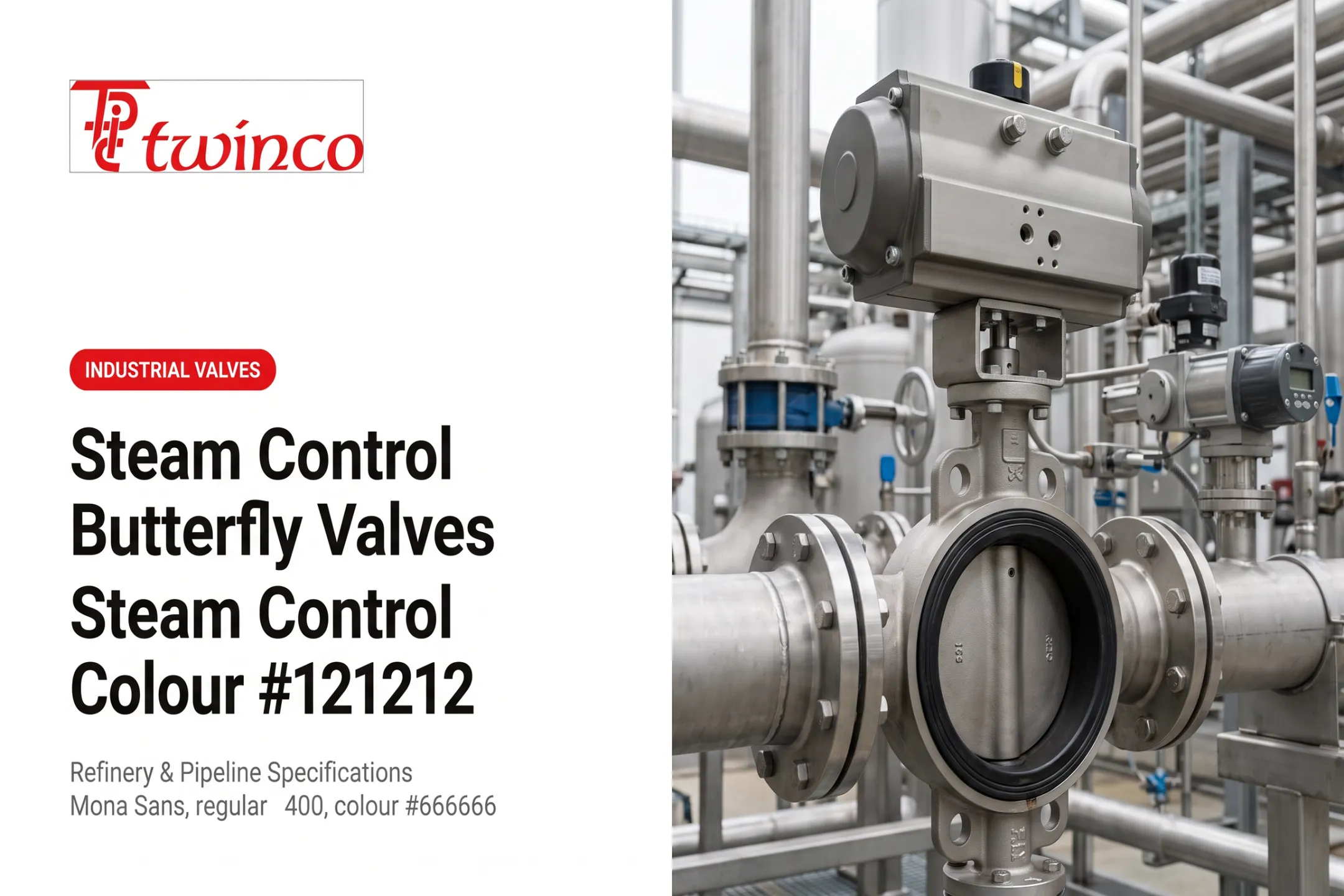 Steam Control Butterfly Valves