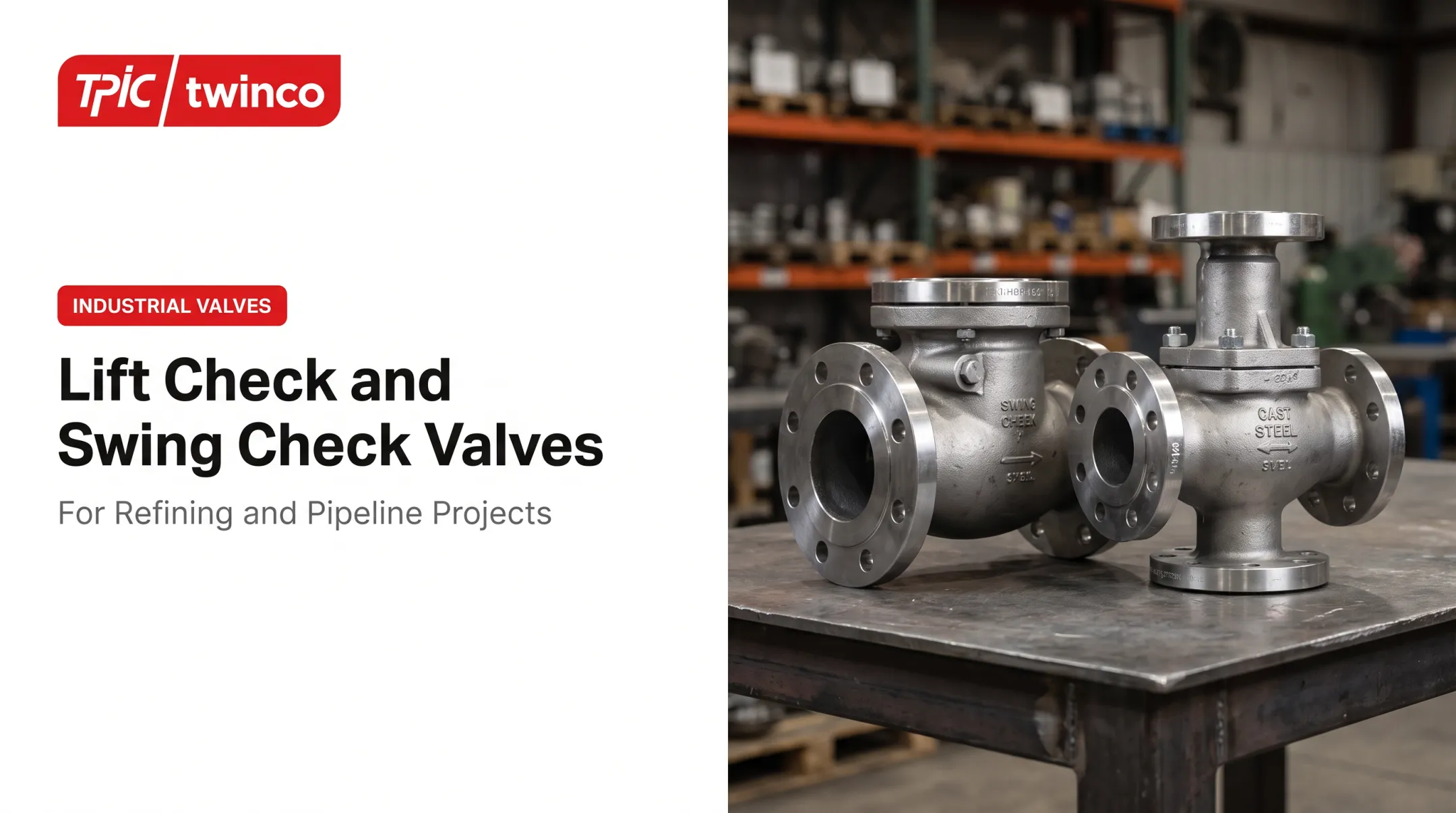 Lift Check and Swing Check Valves