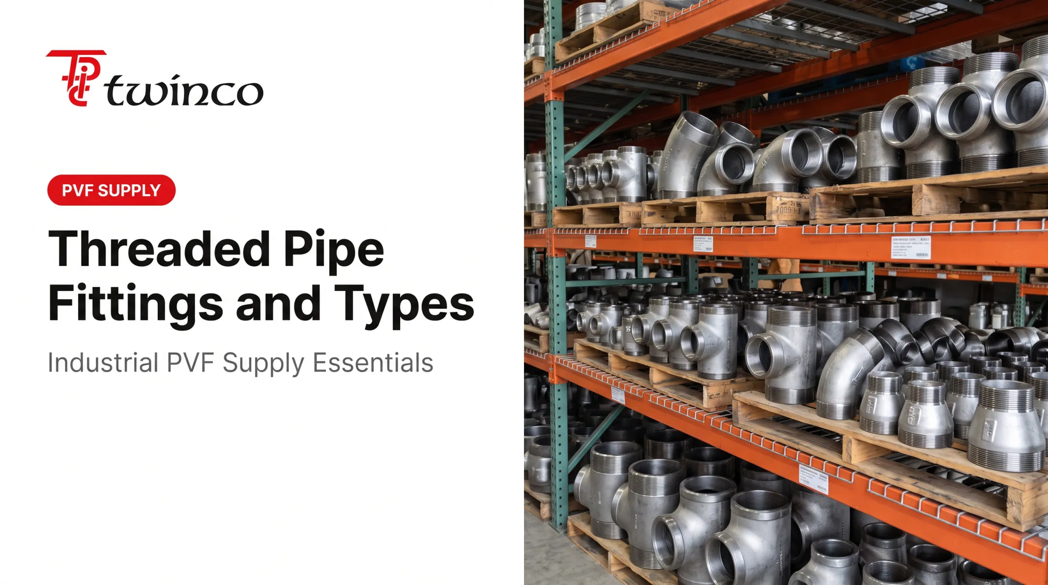 Threaded Pipe Fittings and Types