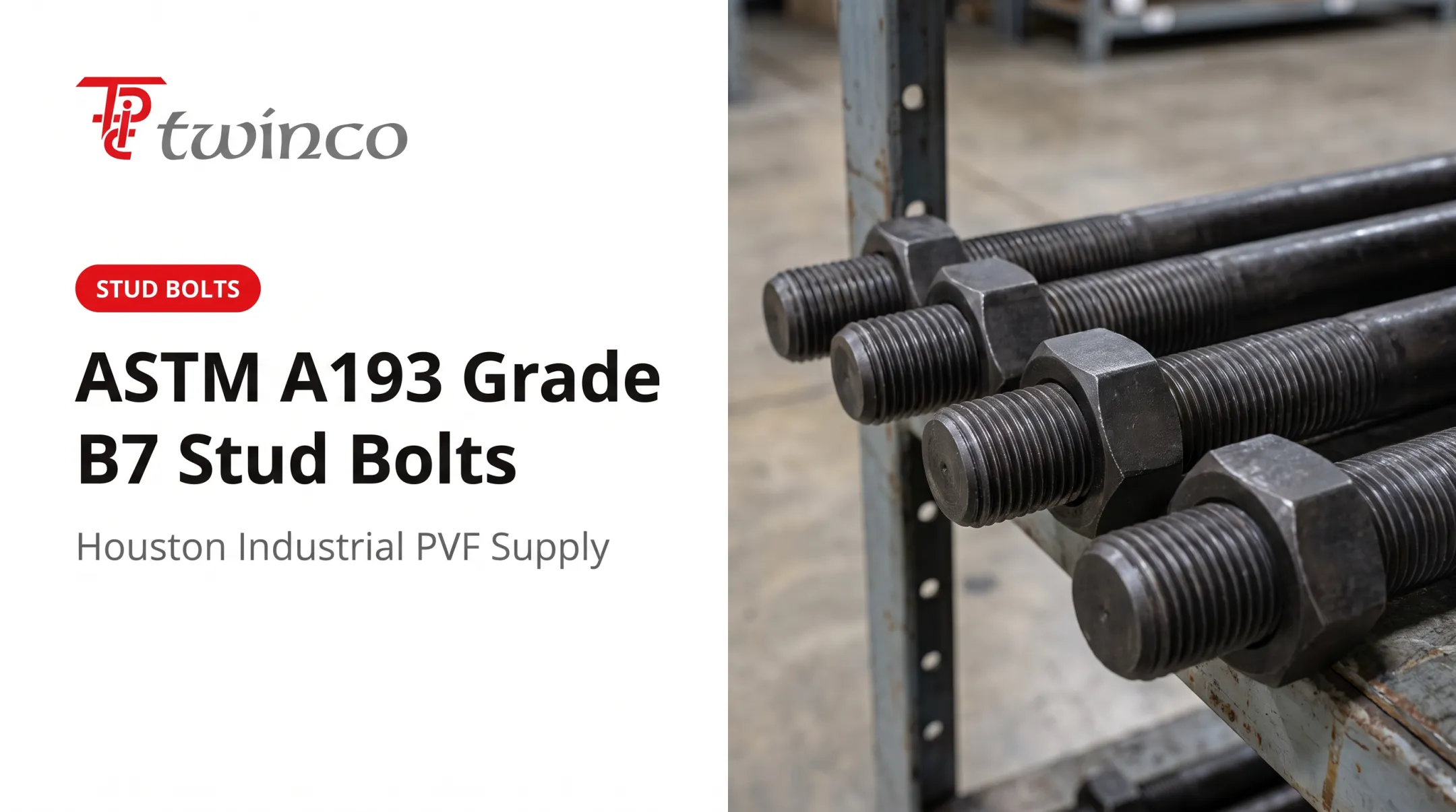 ASTM A193 Grade B7 Stud Bolts