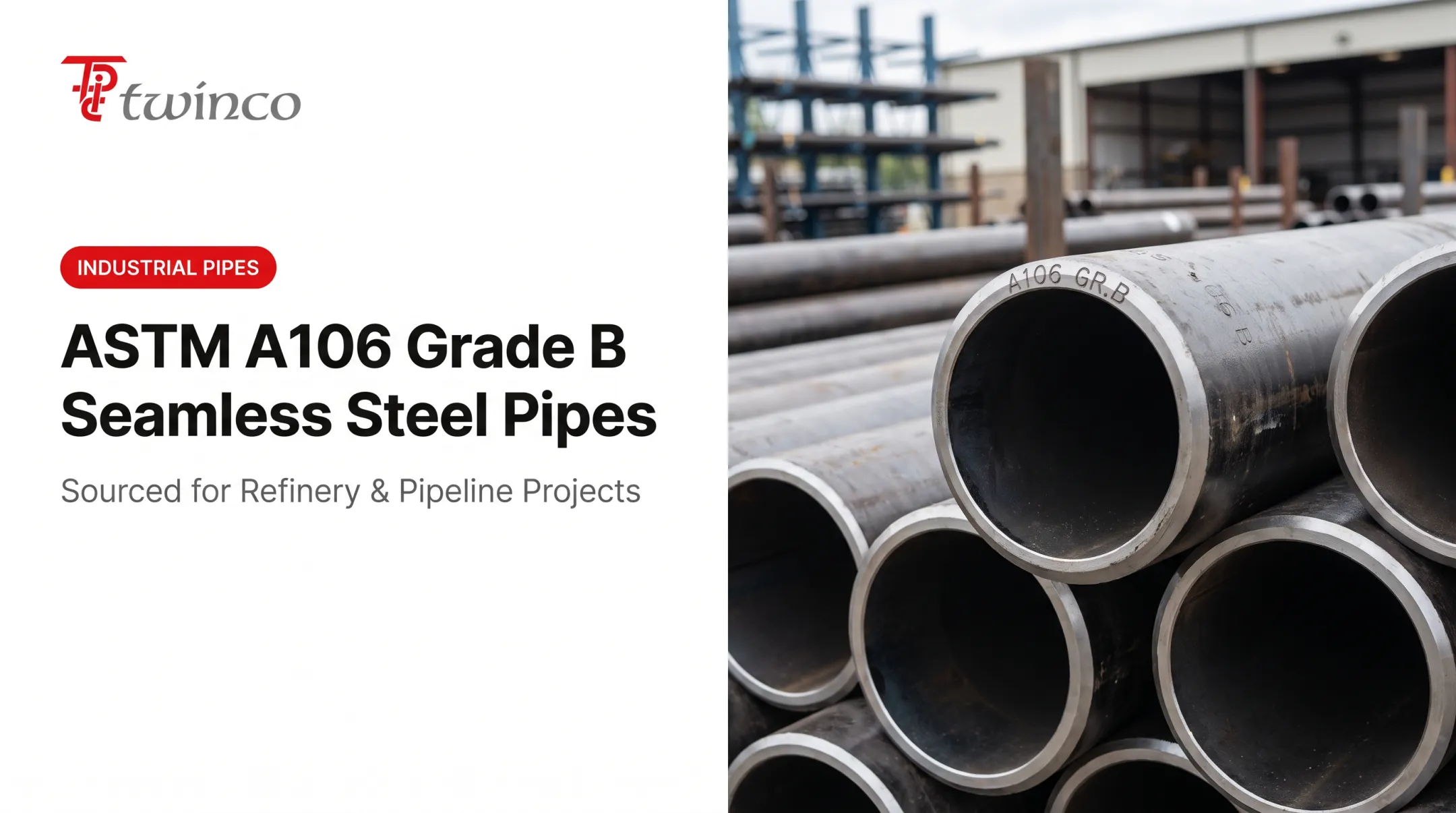 ASTM A106 Grade B Seamless Steel Pipes