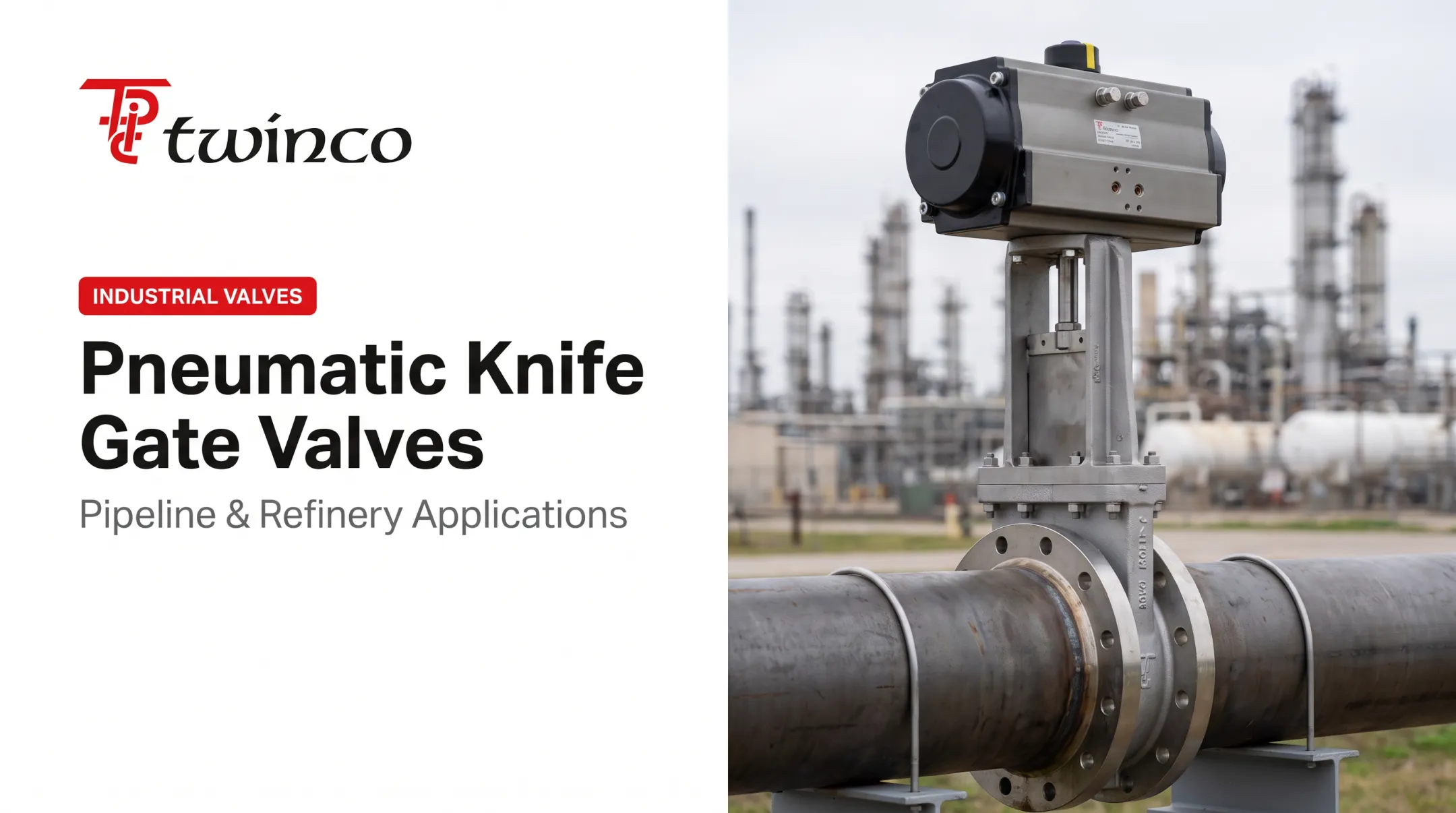 Pneumatic Knife Gate Valves