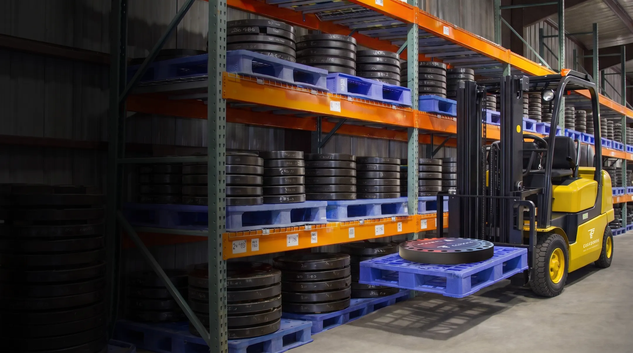 Industrial gasket and piping component inventory prepared for project delivery