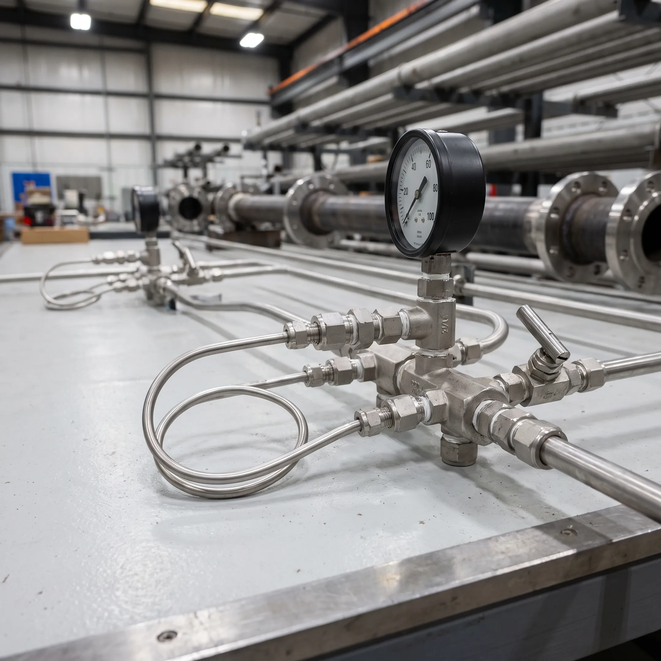 Instrumentation system pipe fittings