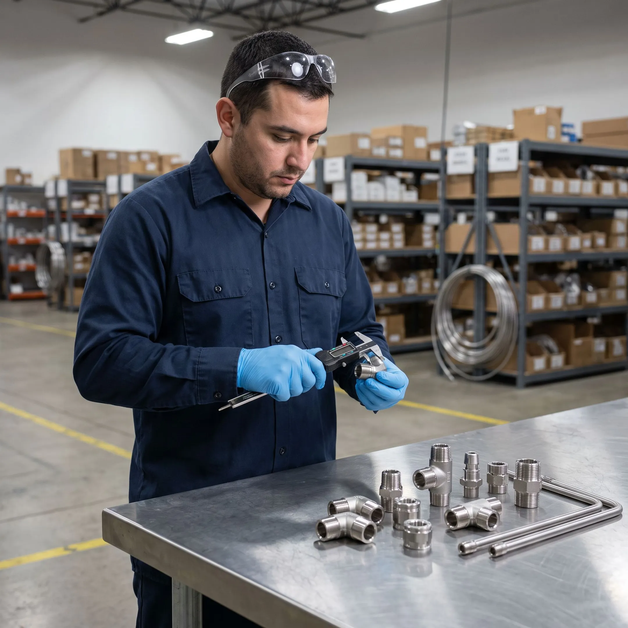 Instrumentation system fittings