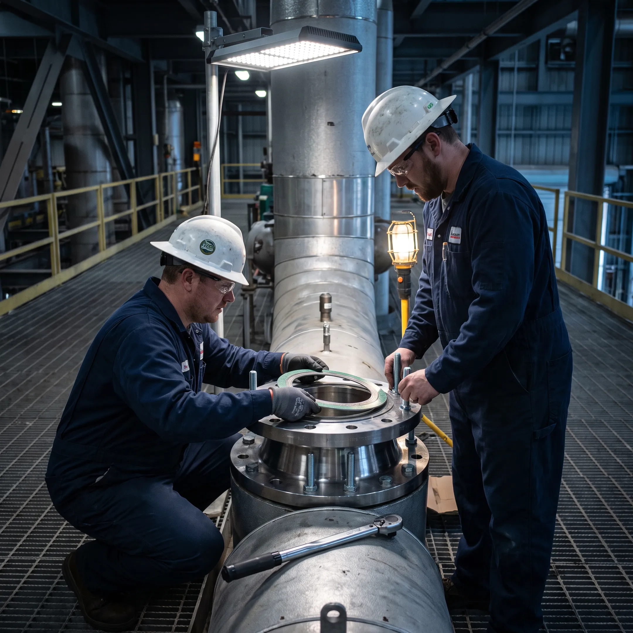Power generation gasket application