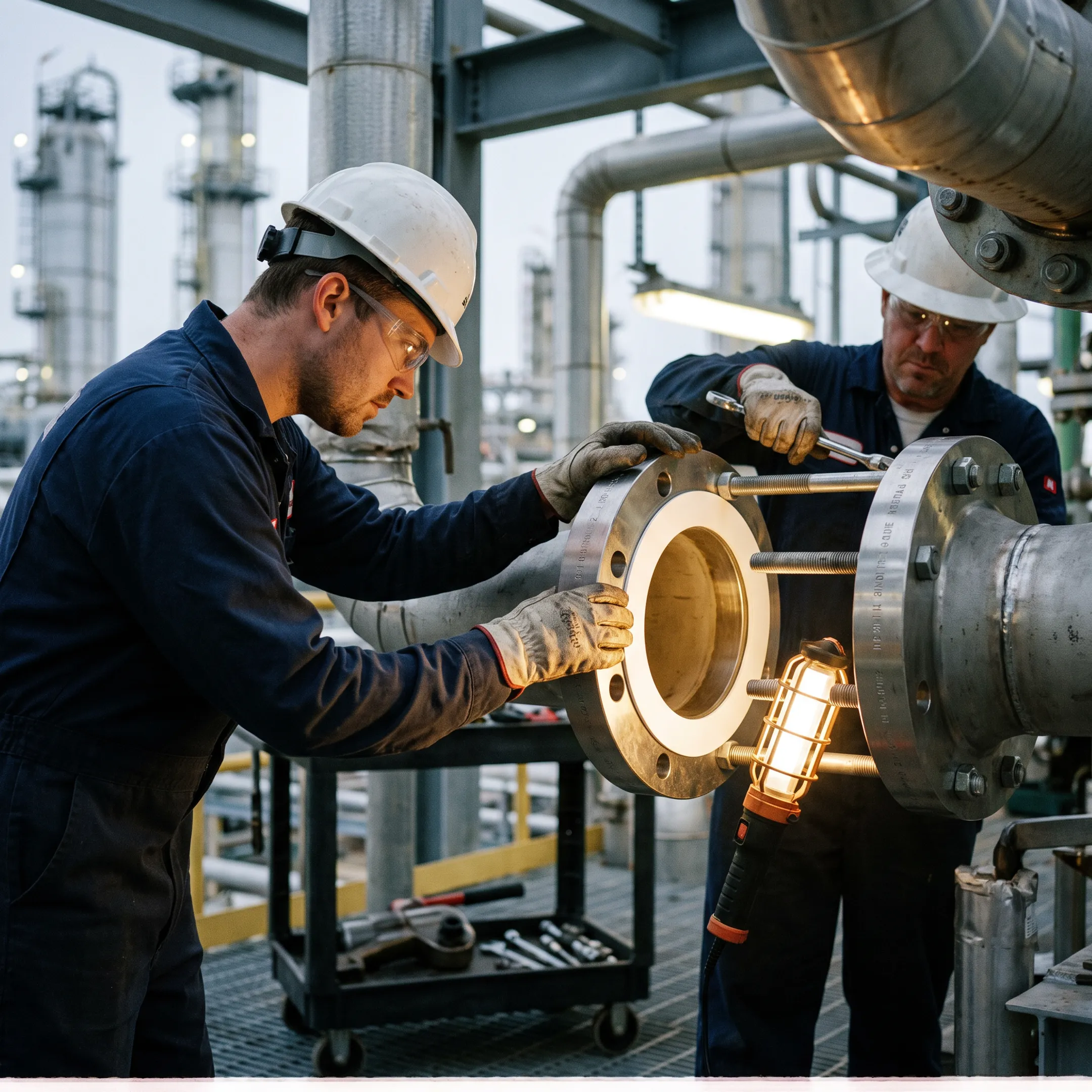 Petrochemical gasket application