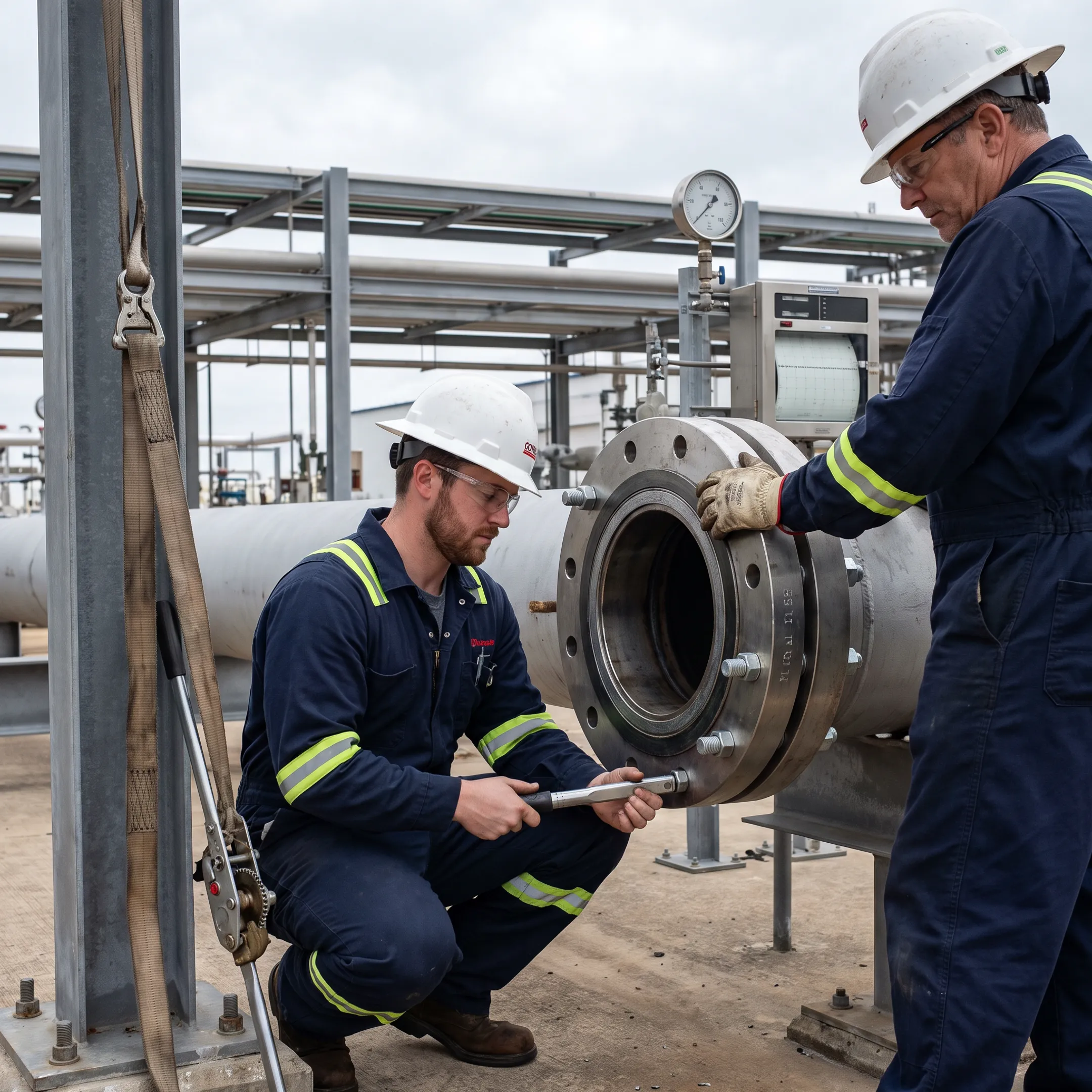 Oil and gas gasket application