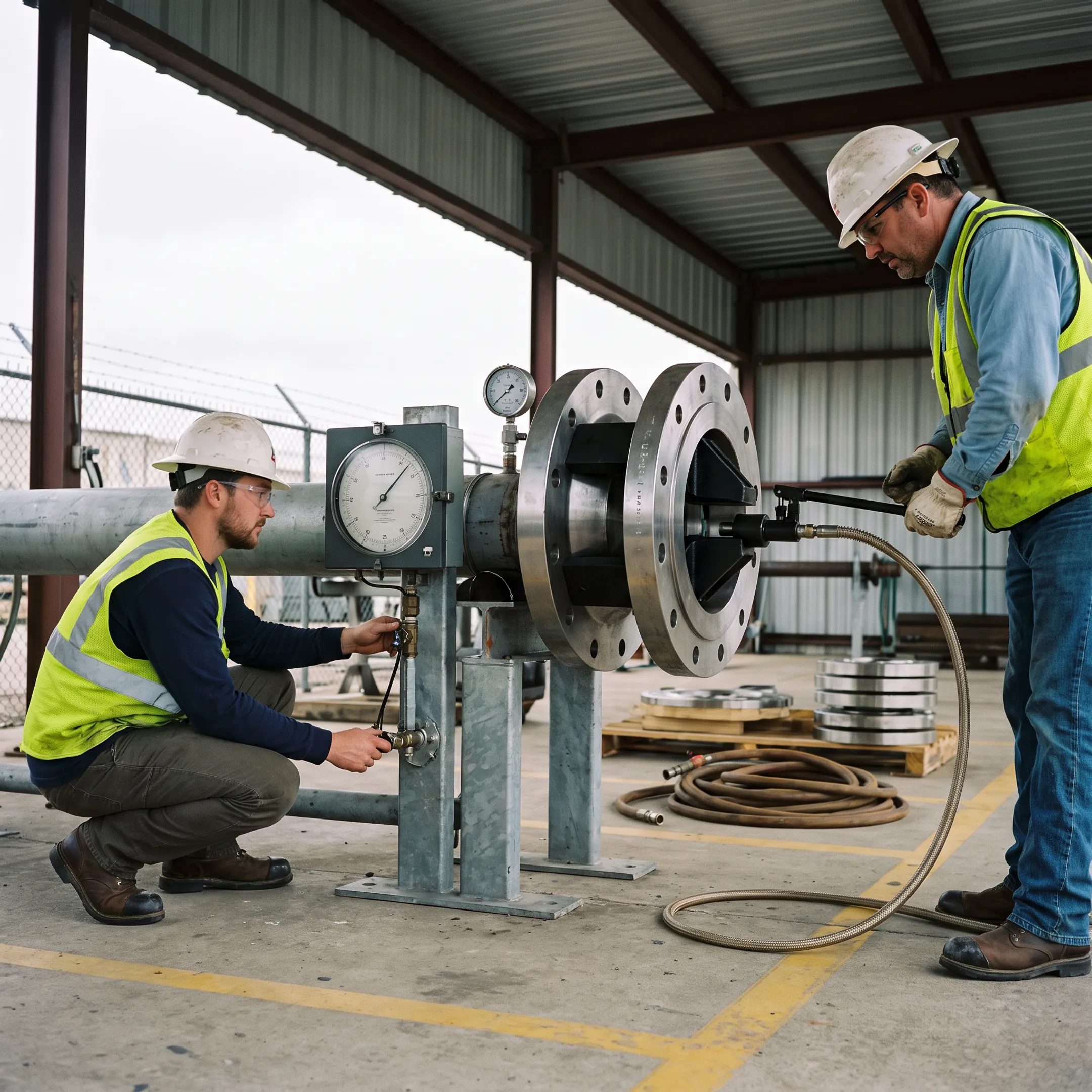 Hydrostatic pressure testing