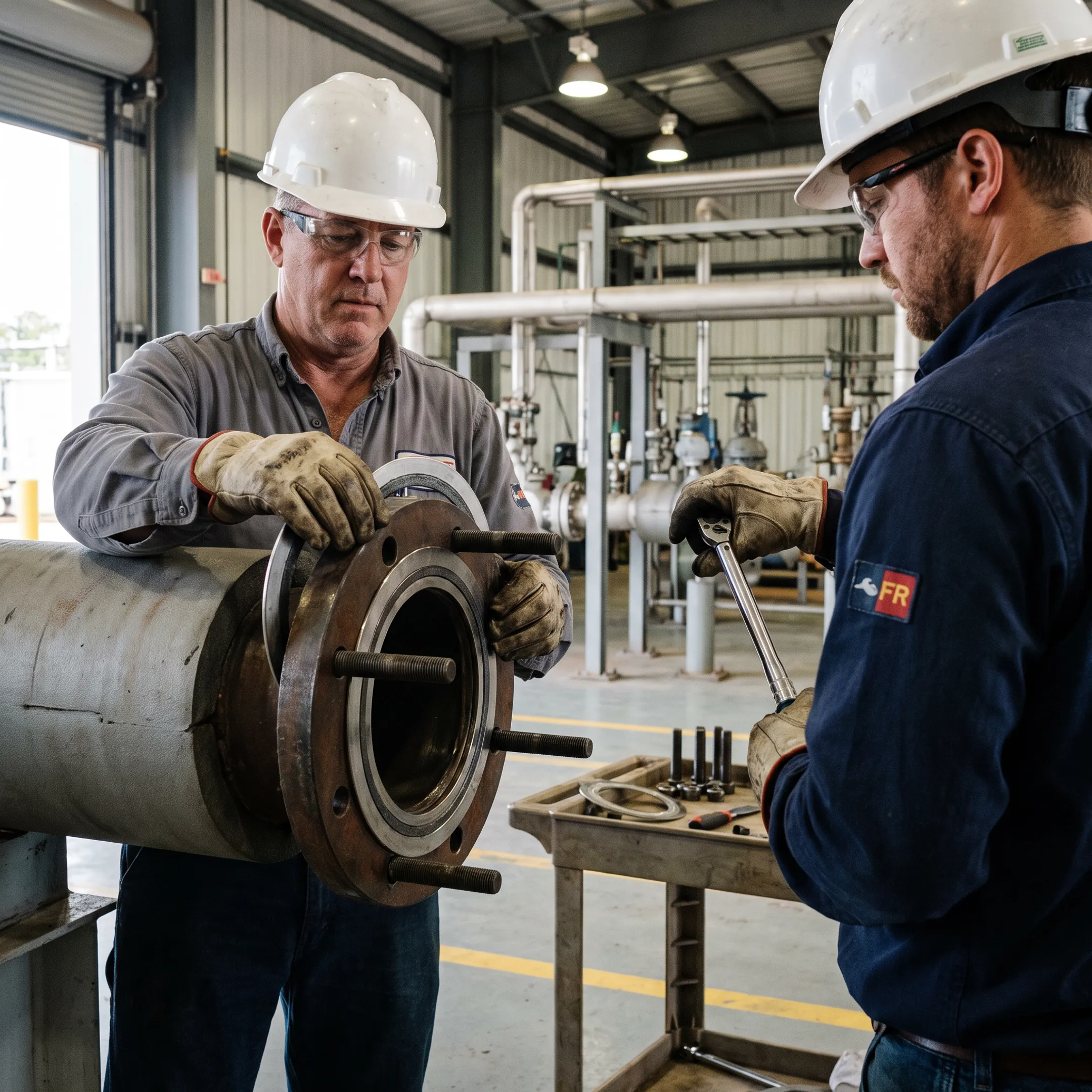 Petrochemical gasket application