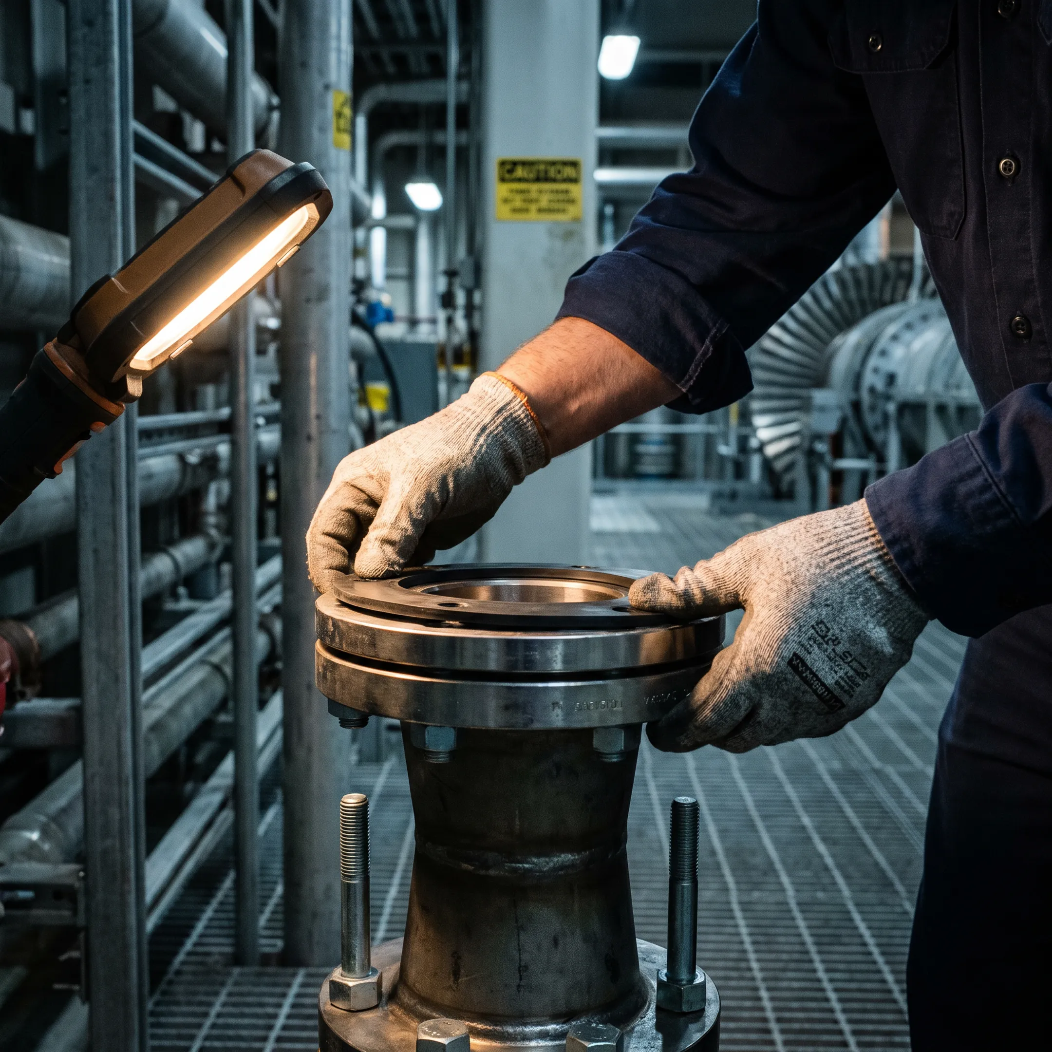 Power generation piping gasket