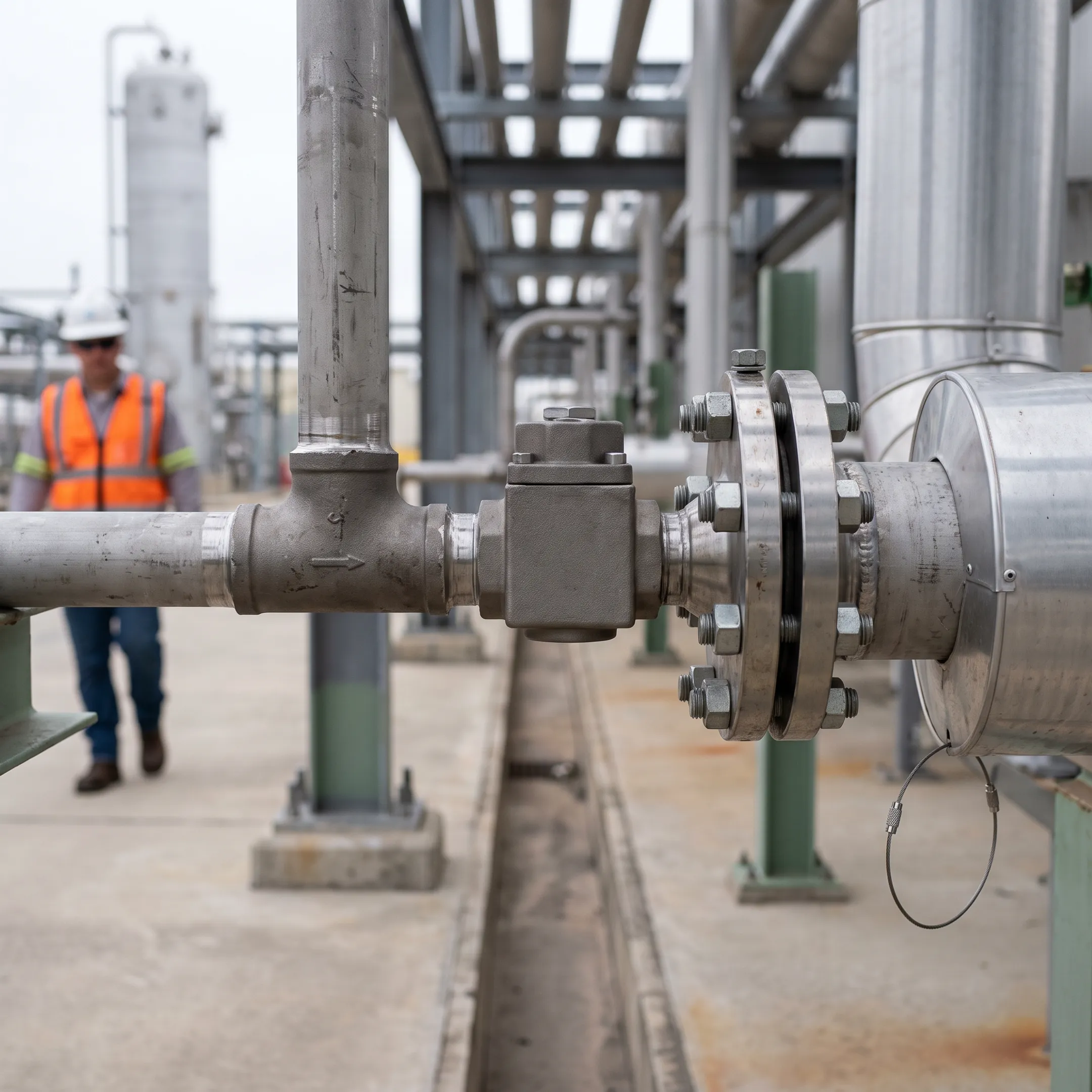 Small bore fittings in an industrial piping environment