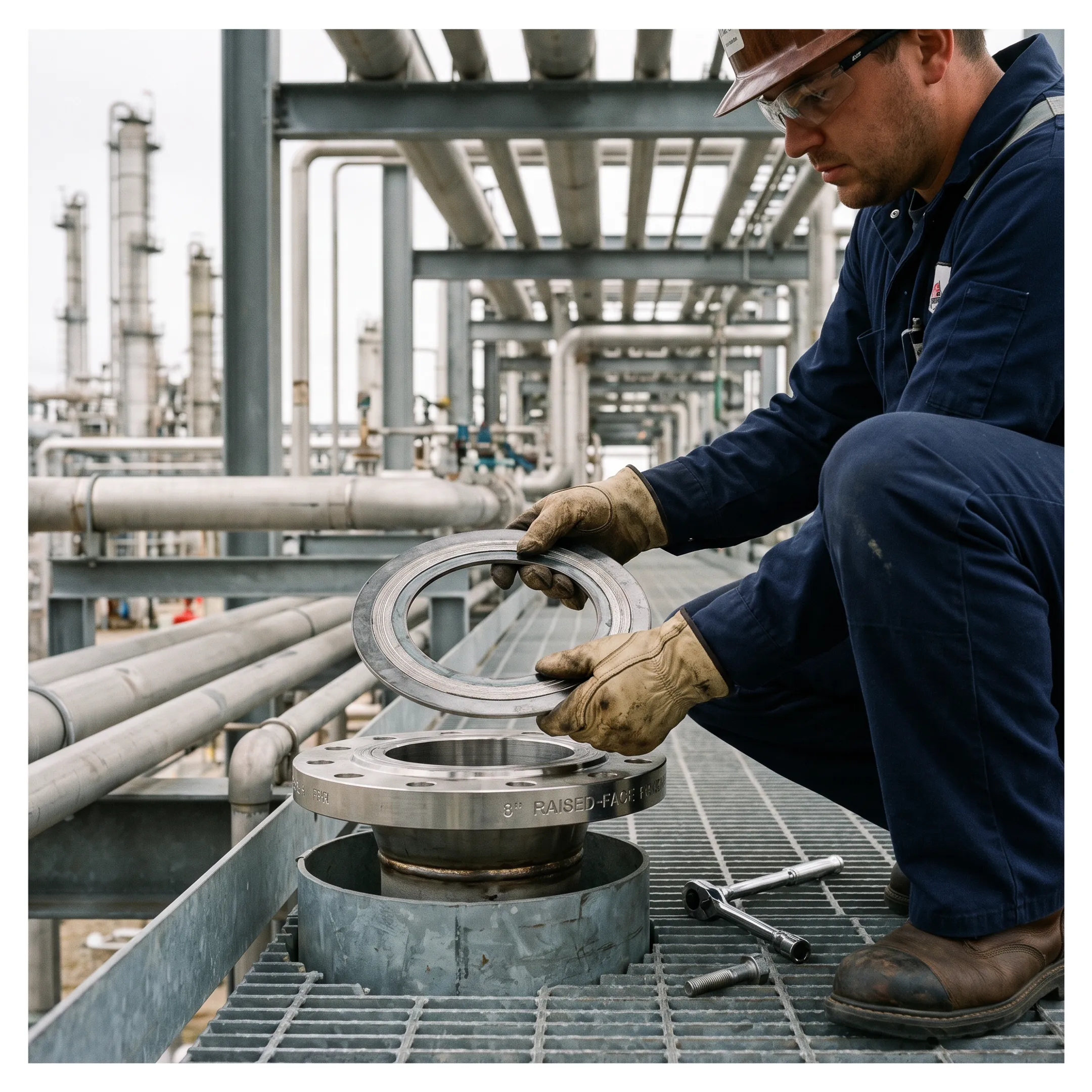 Petrochemical gasket application