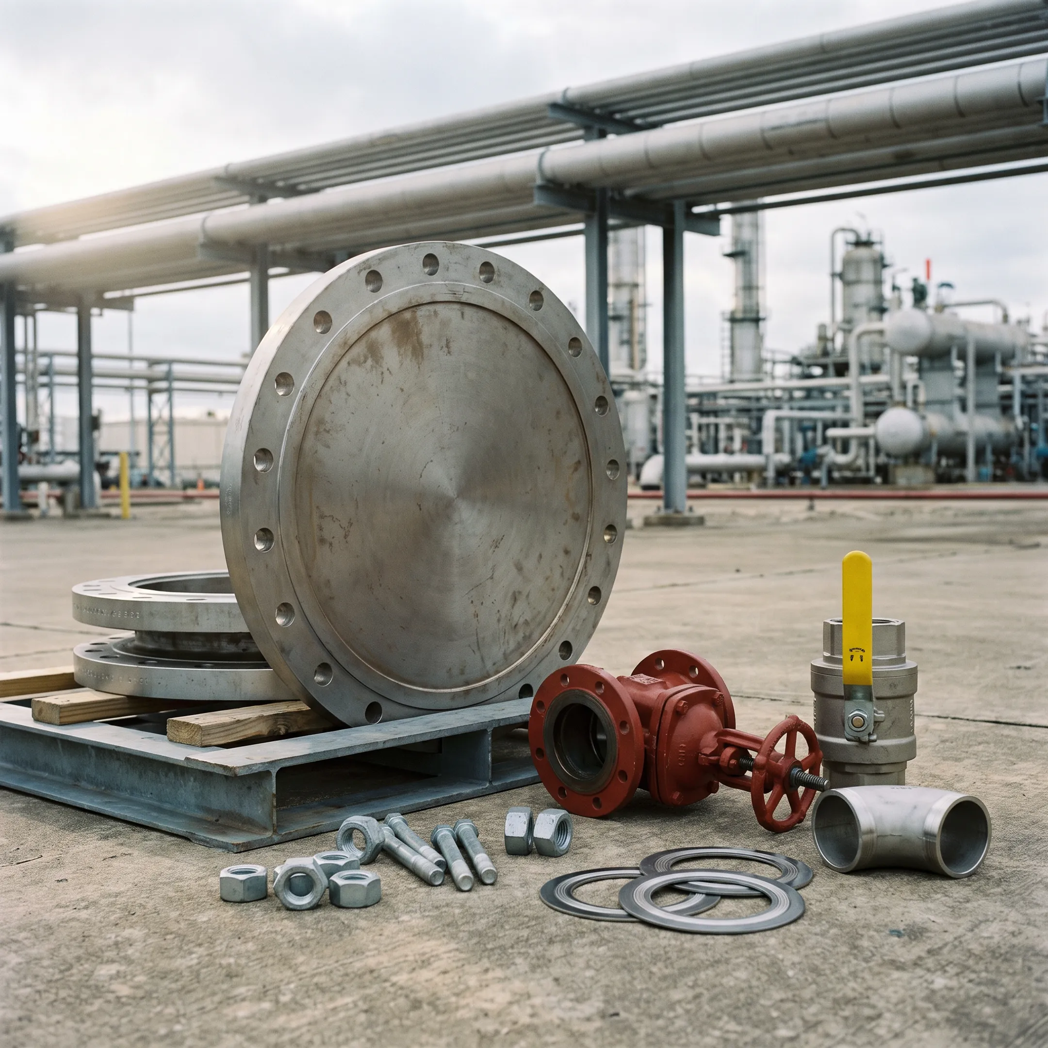 Petrochemical piping supplies