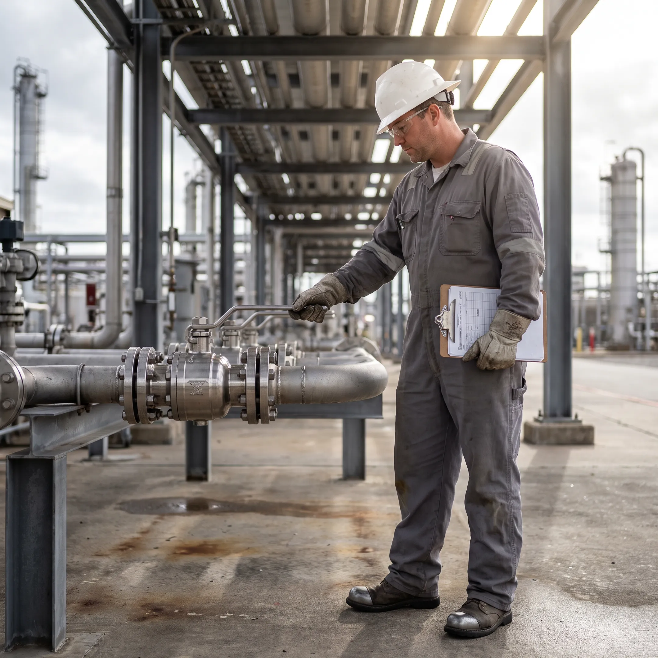 Petrochemical valve application