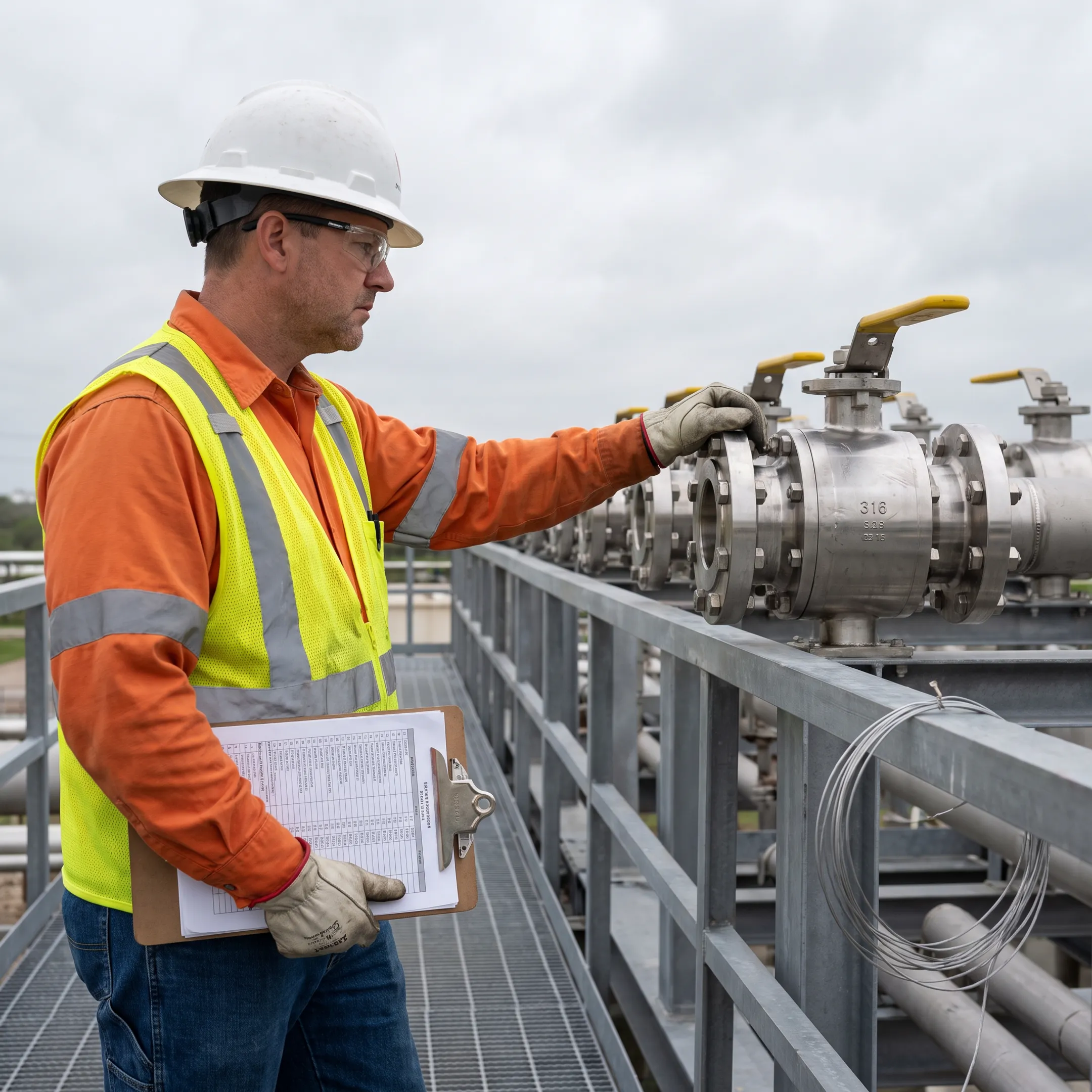 Petrochemical valve application