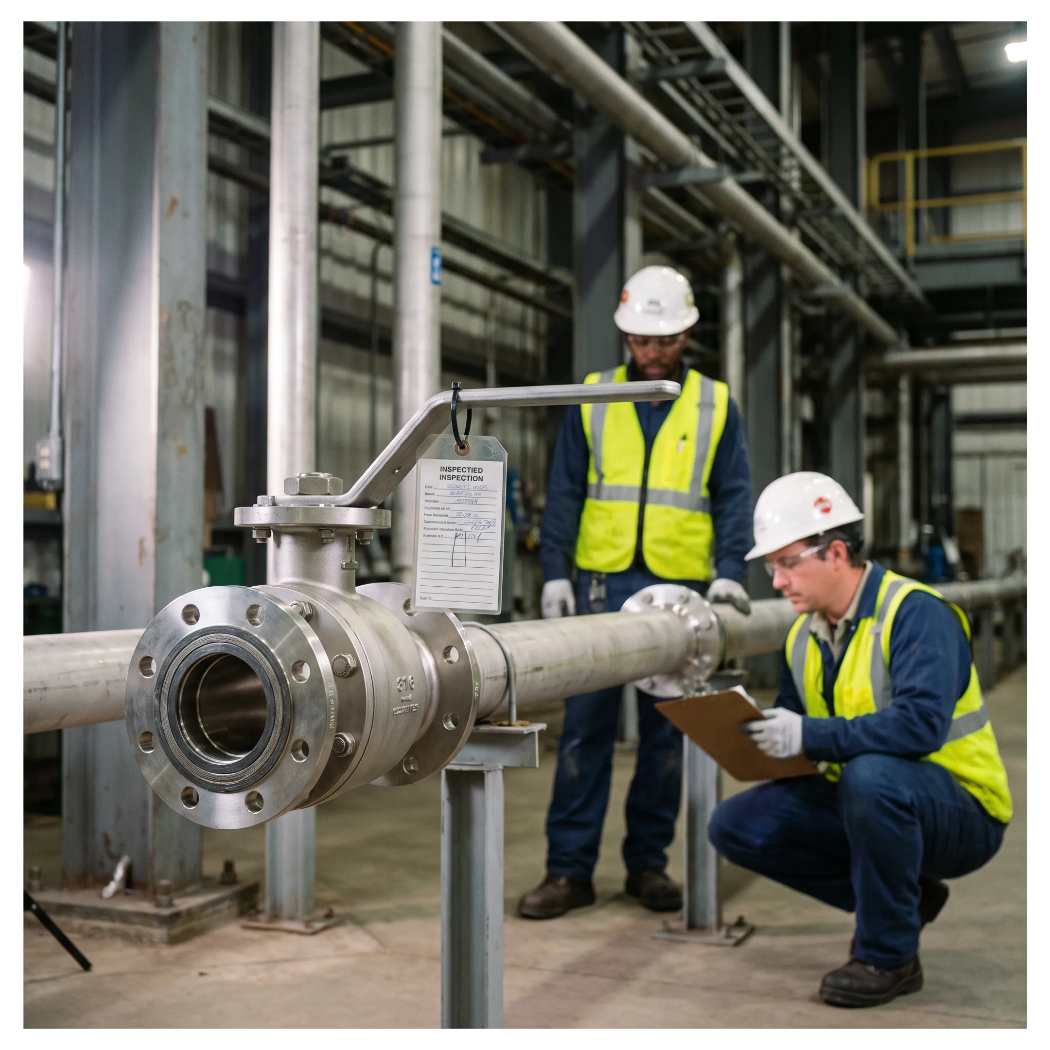 Manufacturing valve application