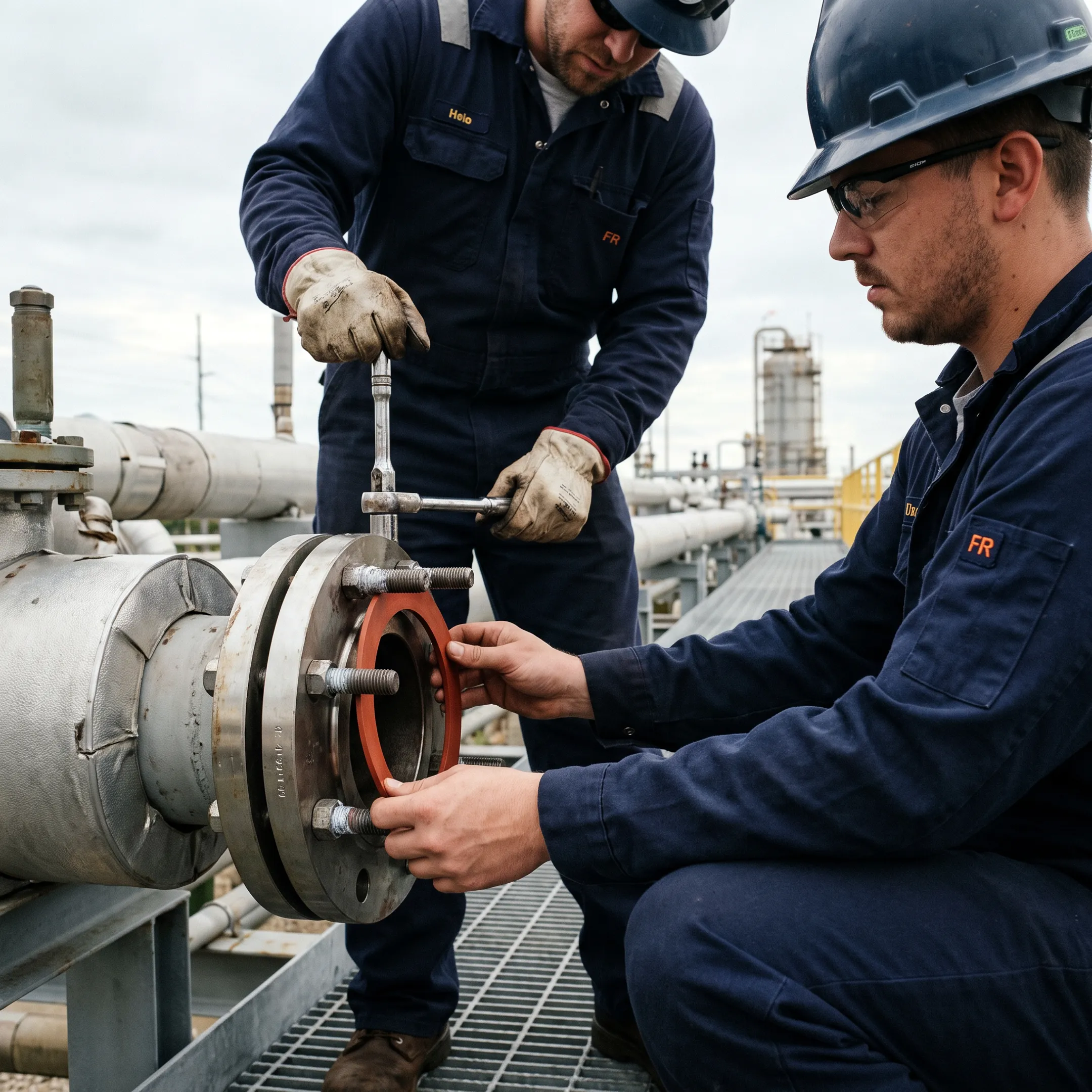 Petrochemical gasket application