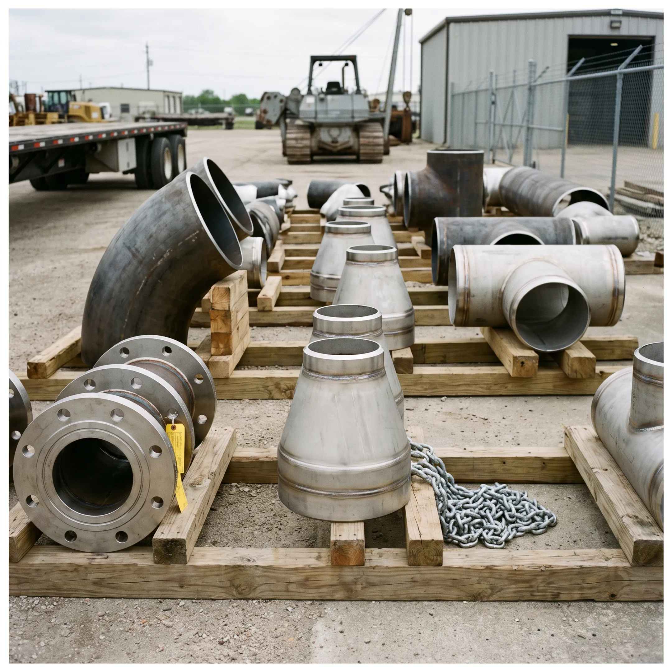 Fittings for pipeline construction