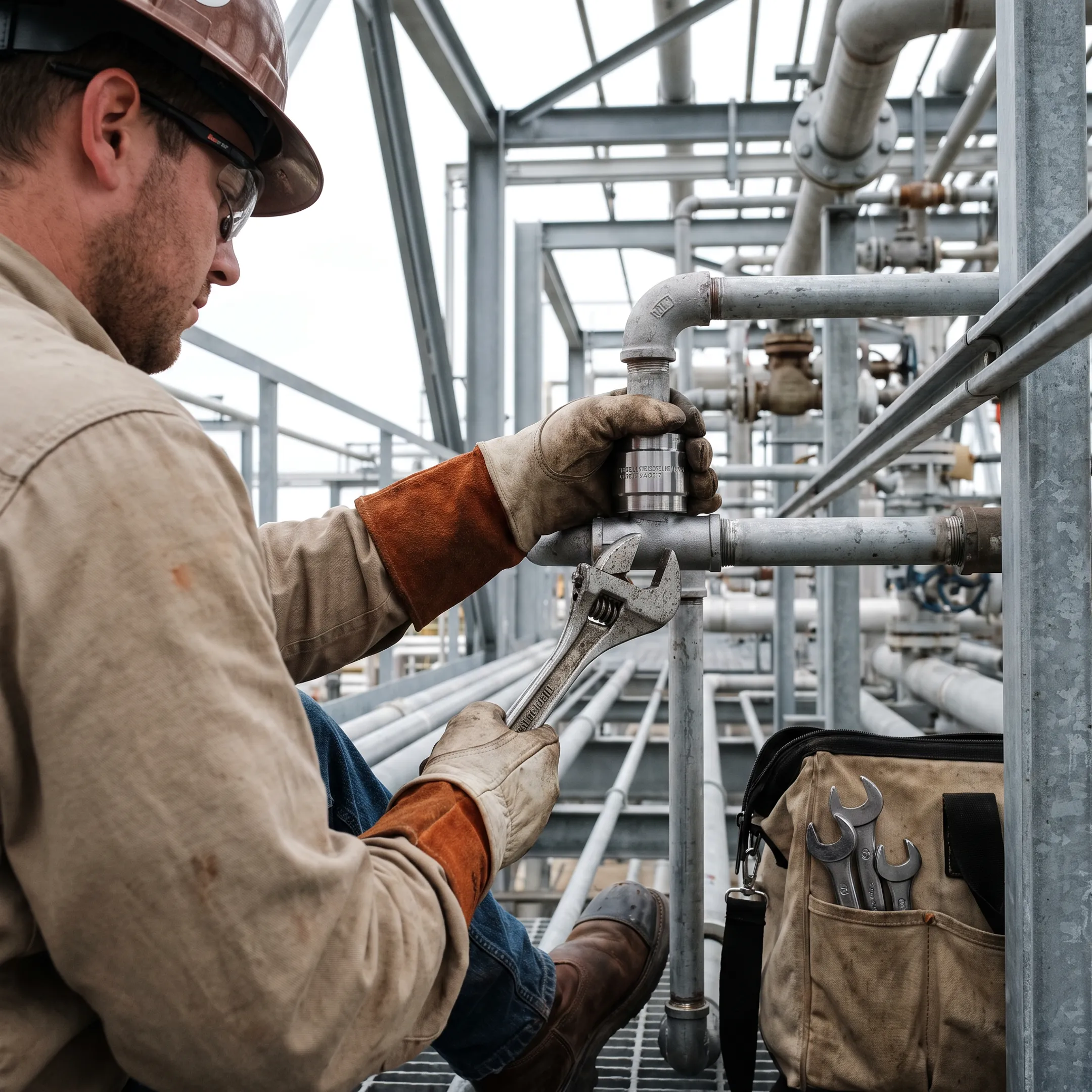 Process piping with socket weld coupling