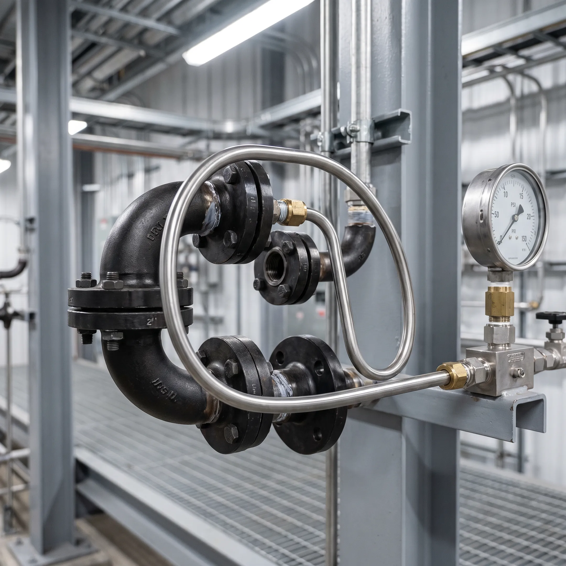 Elbows in instrumentation systems