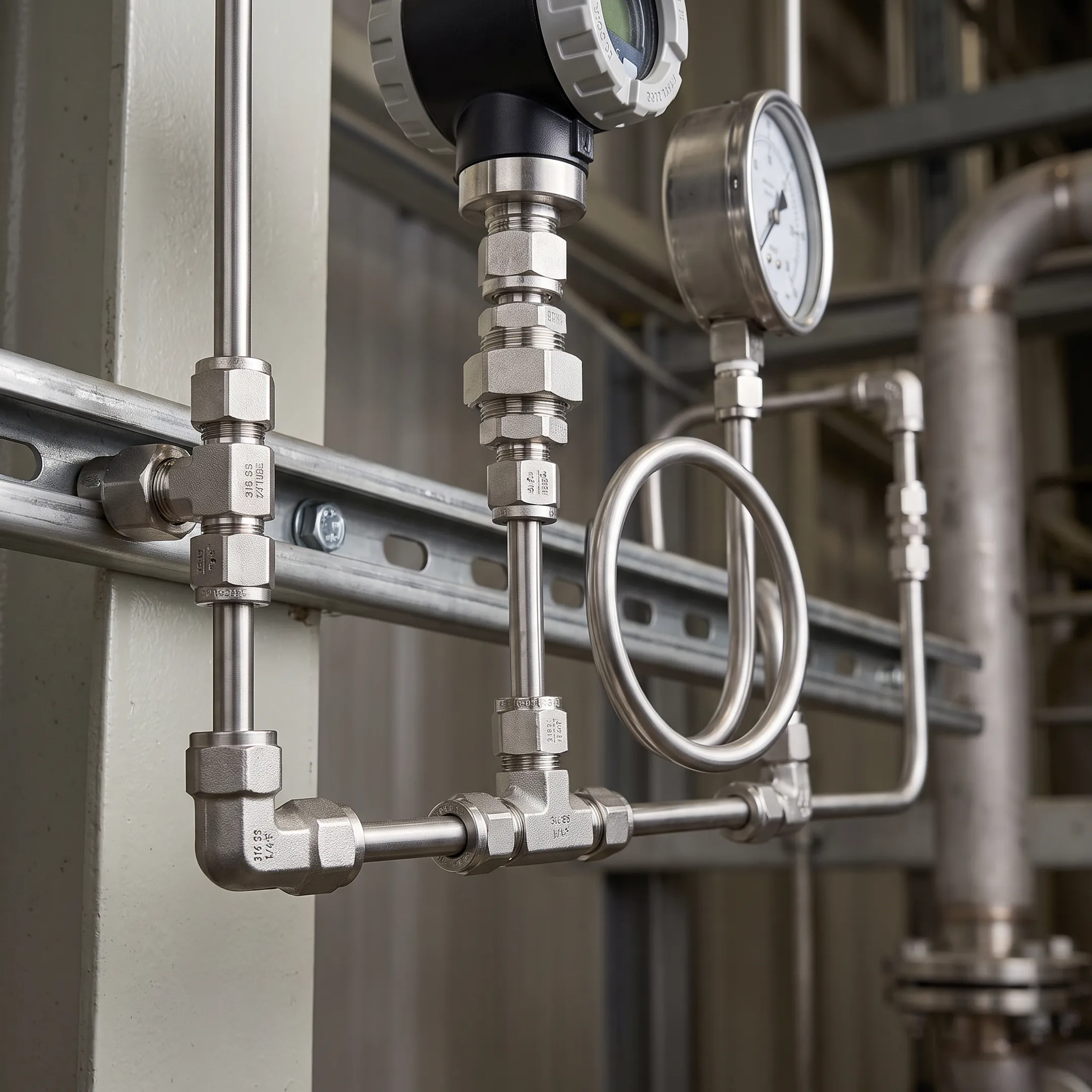 Fittings in instrumentation systems