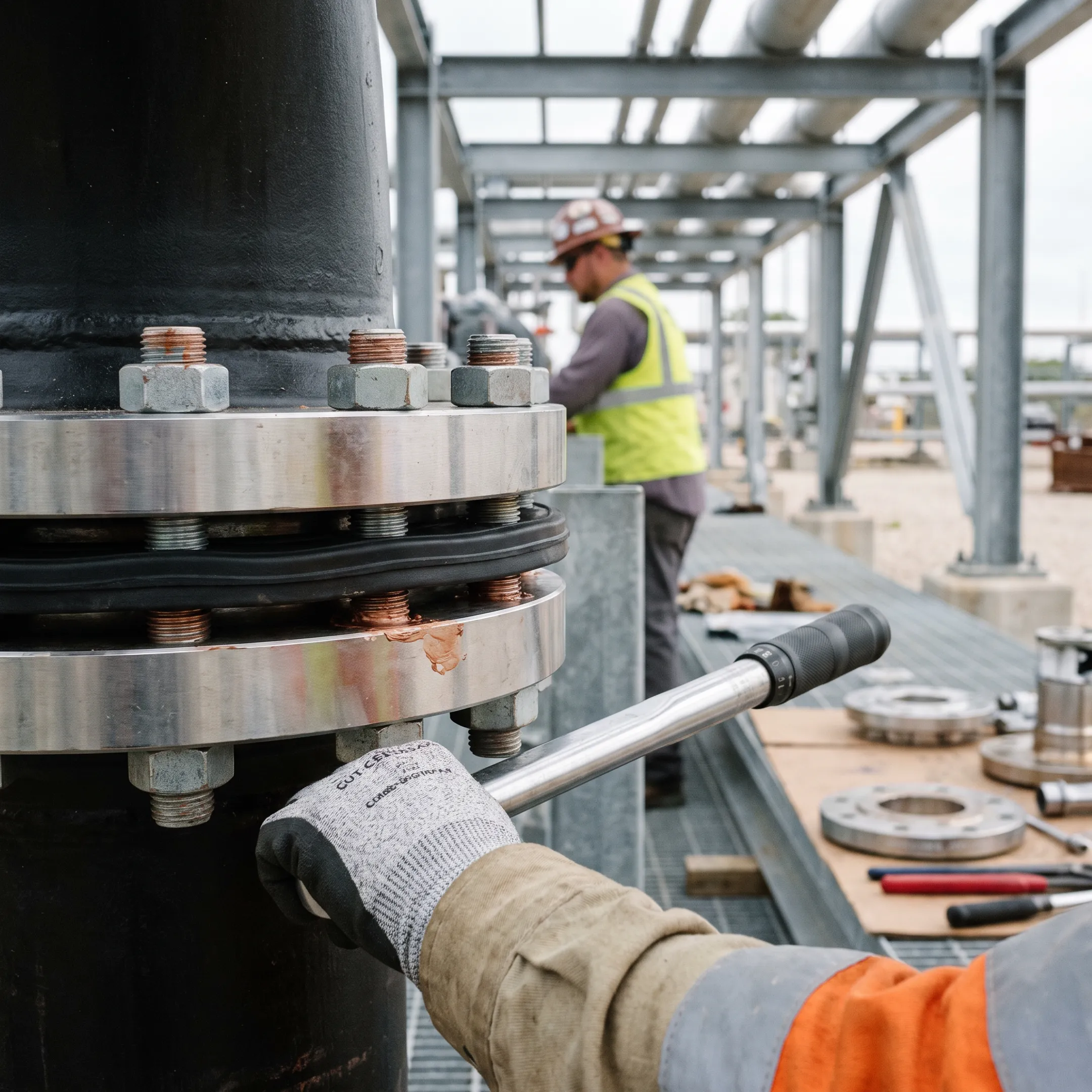 Oil and gas gasket application