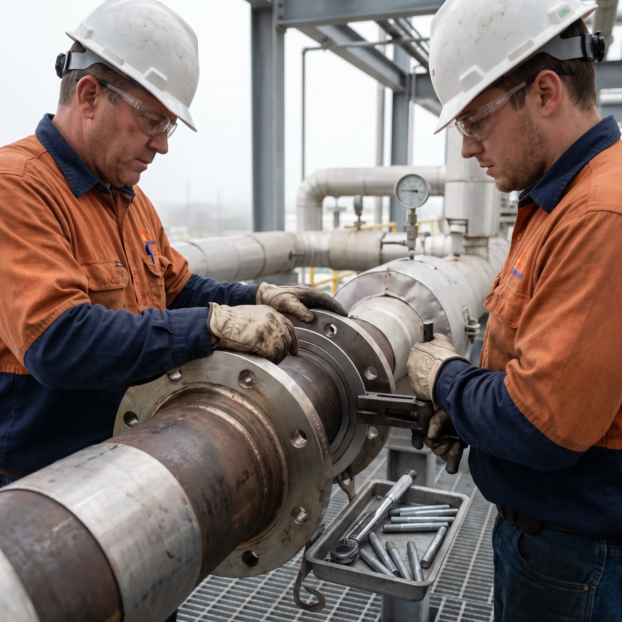 Petrochemical gasket application